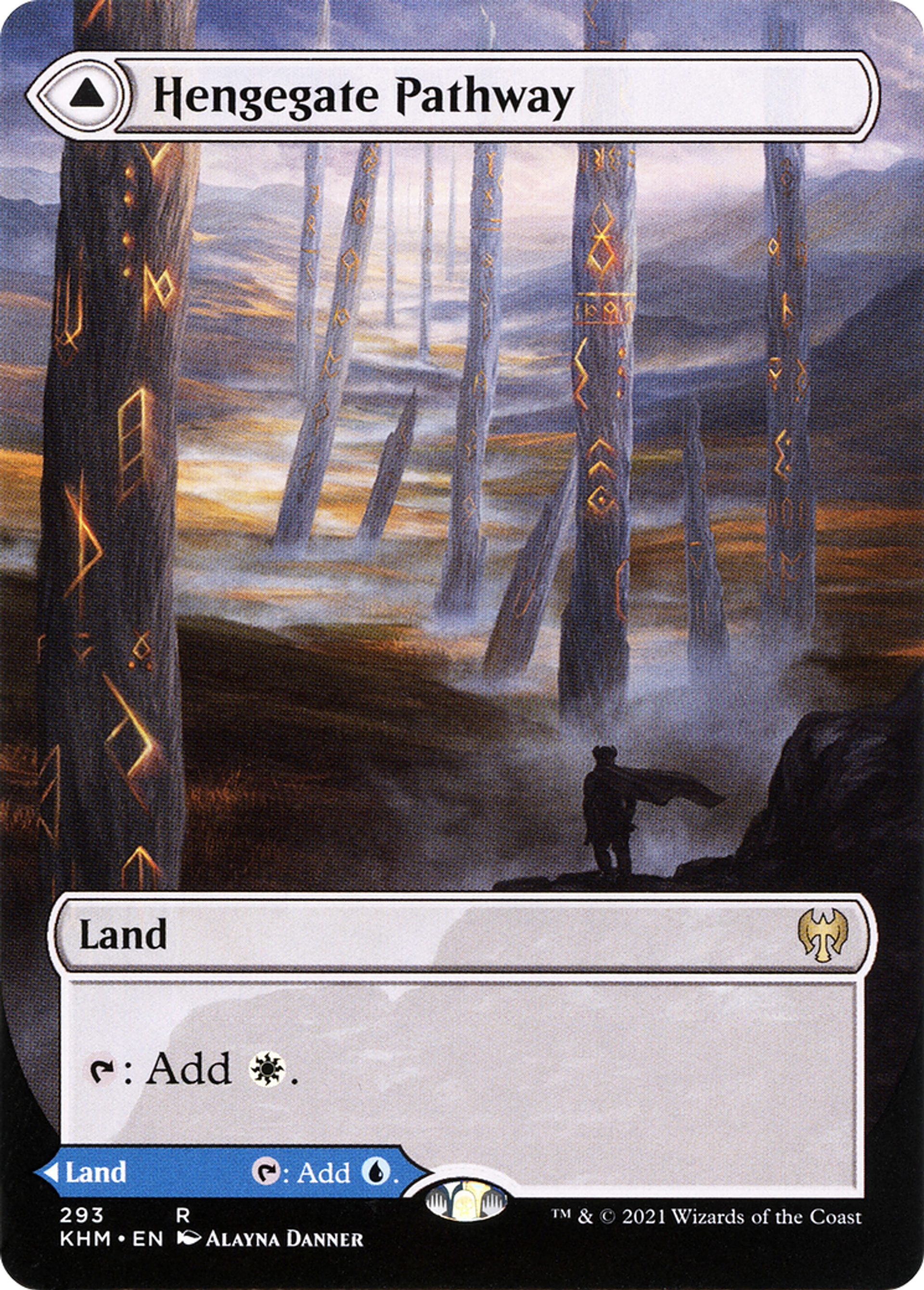 Passage de Porte-Cromlech // Passage de Portebrume — Kaldheim — Magic: The Gathering