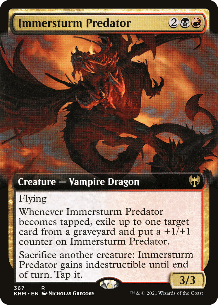 Immersturm Predator — Kaldheim — Magic: The Gathering