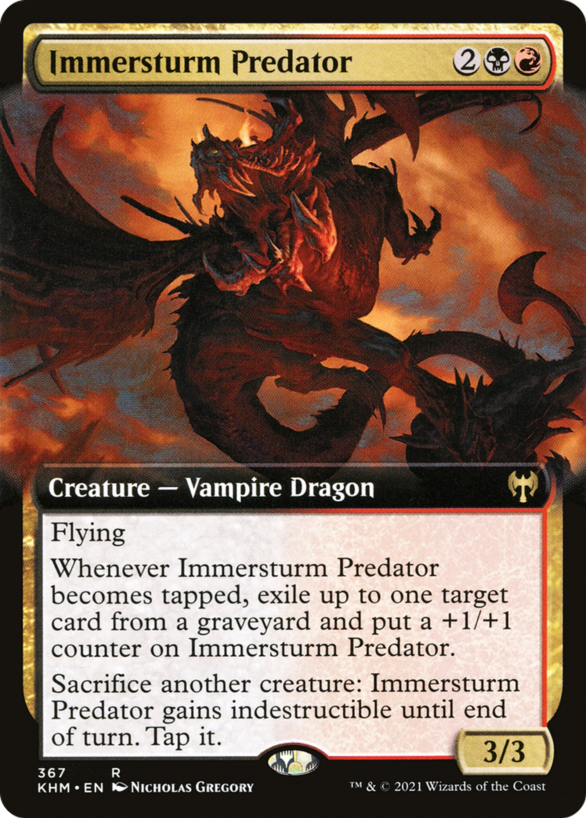 Immersturm Predator — Kaldheim — Magic: The Gathering