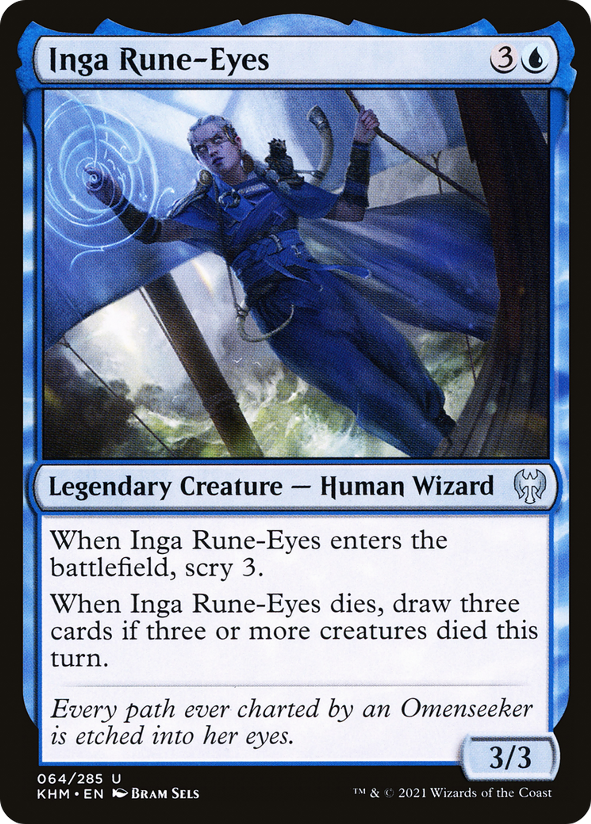 Inga Rune-Eyes — Kaldheim — Magic: The Gathering