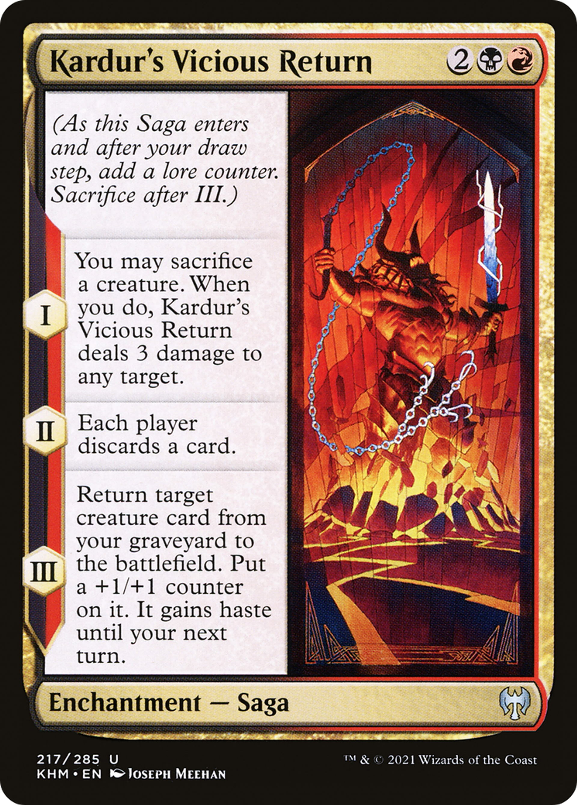 Kardur's Vicious Return — Kaldheim — Magic: The Gathering