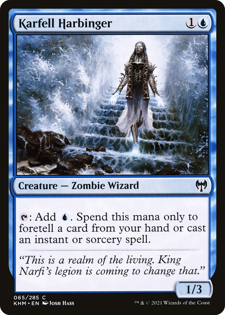 Karfell Harbinger — Kaldheim — Magic: The Gathering
