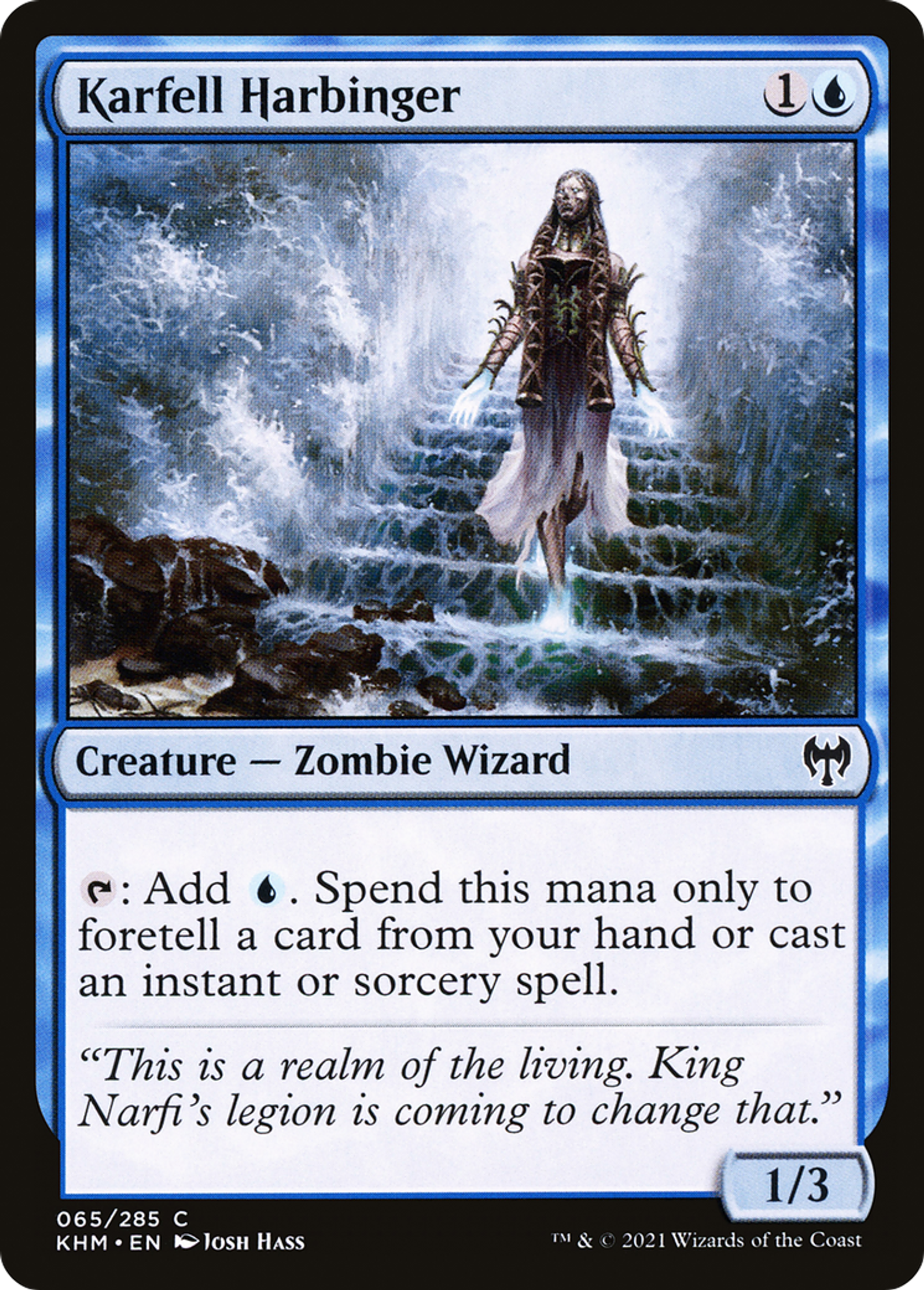 Karfell Harbinger — Kaldheim — Magic: The Gathering