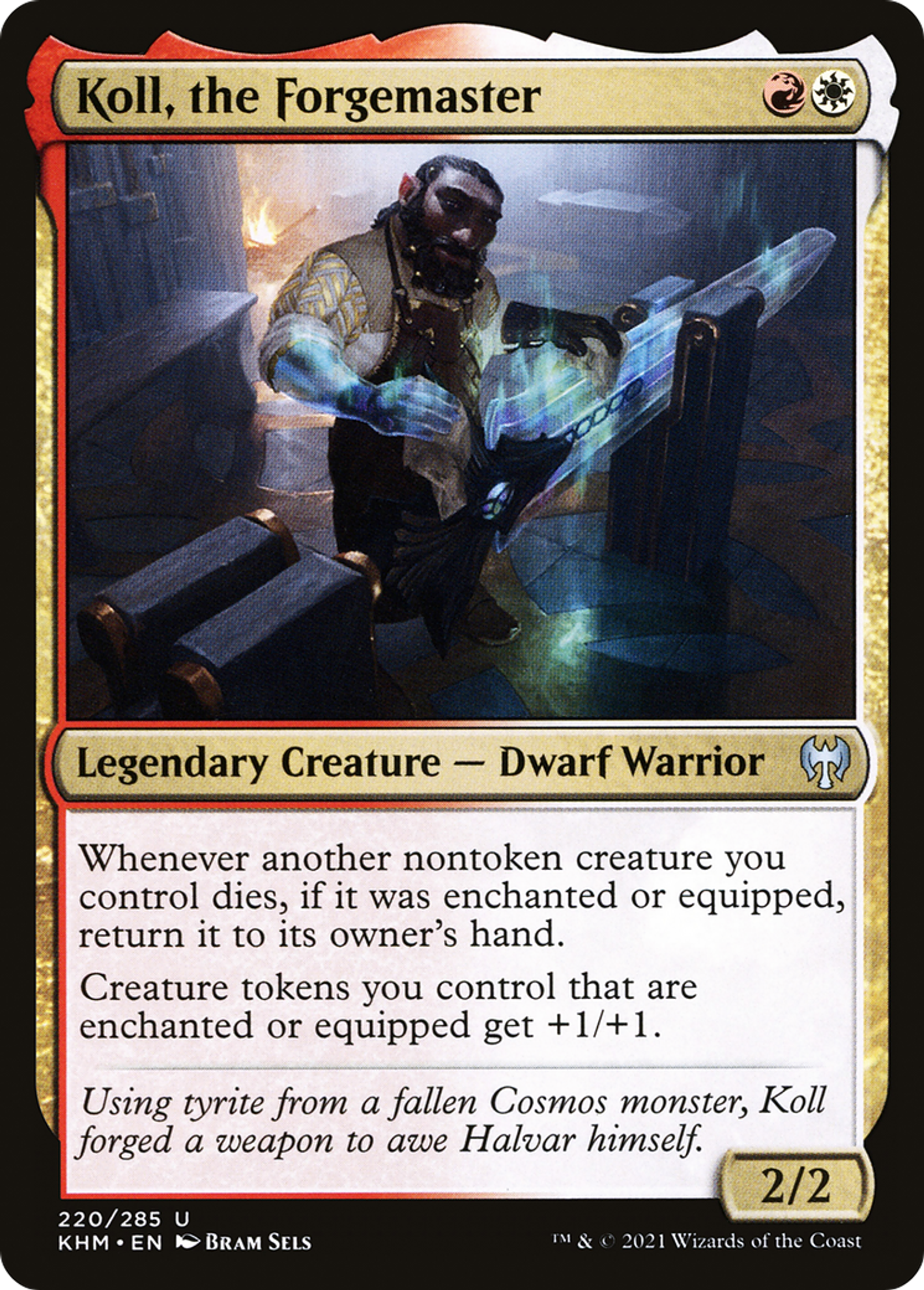 Koll, the Forgemaster — Kaldheim — Magic: The Gathering