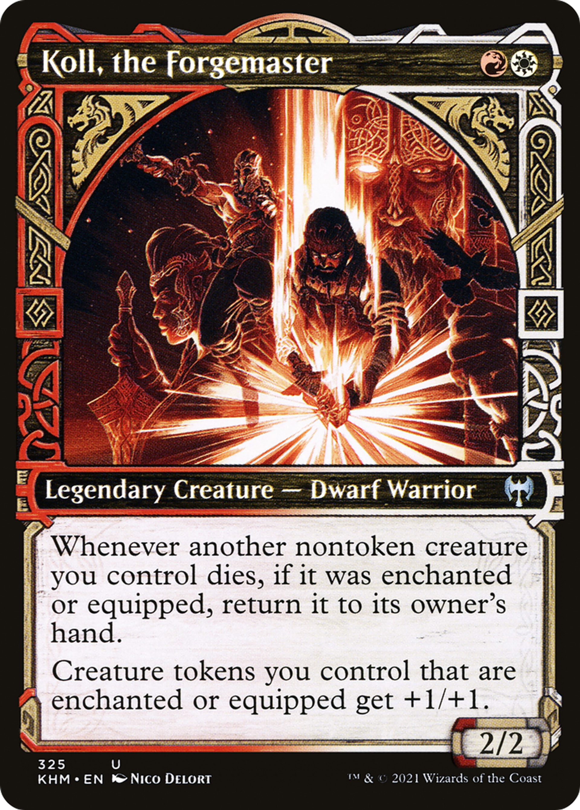 Koll, le maître-forgeron — Kaldheim — Magic: The Gathering