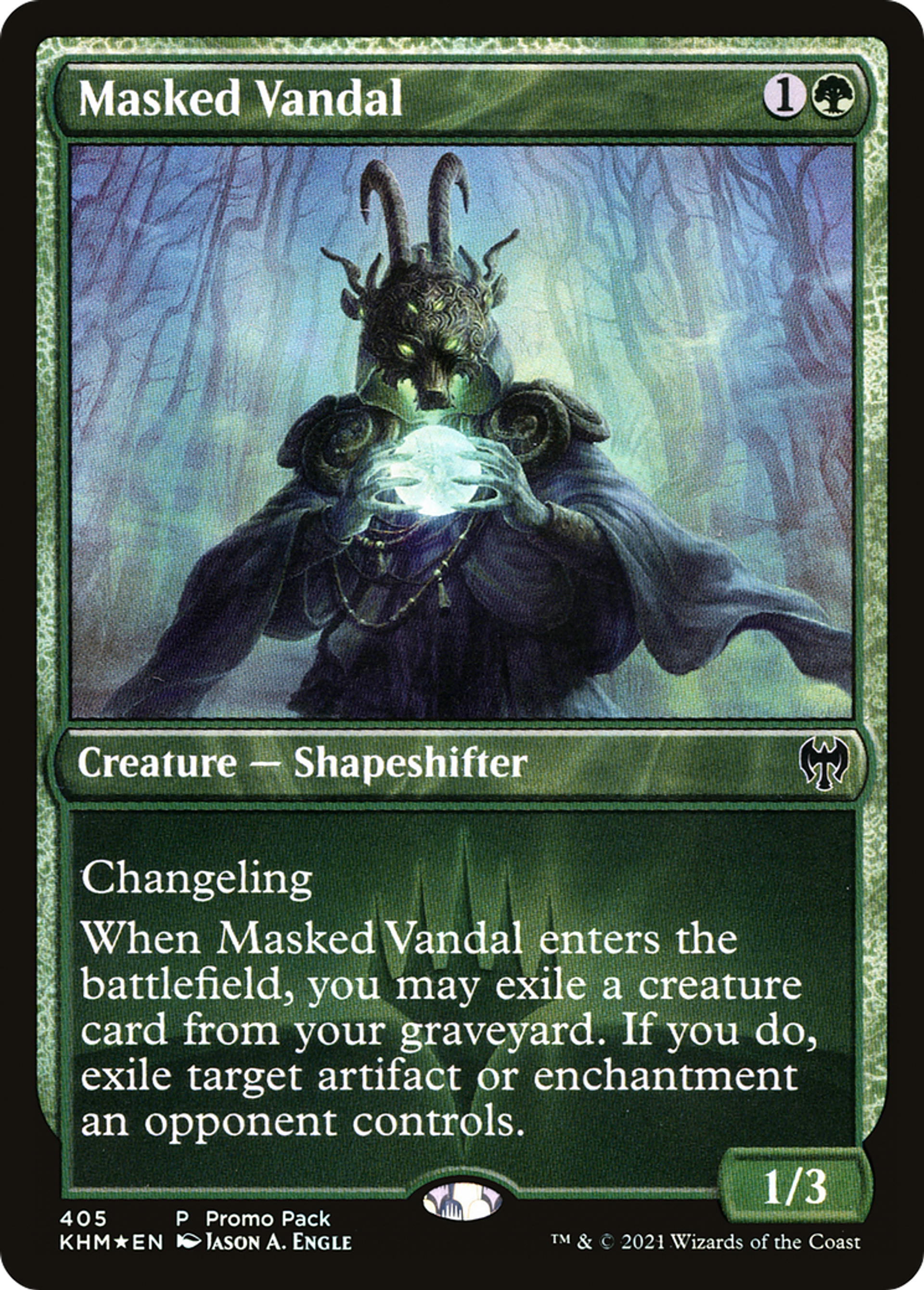 Masked Vandal — Kaldheim — Magic: The Gathering