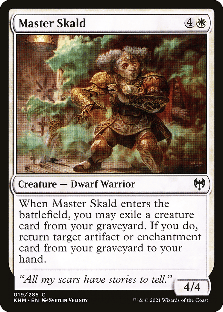 Master Skald — Kaldheim — Magic: The Gathering