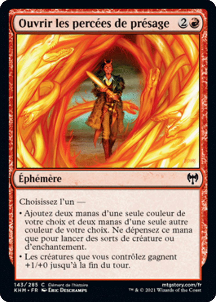 Ouvrir les percées de présage — Kaldheim — Magic: The Gathering