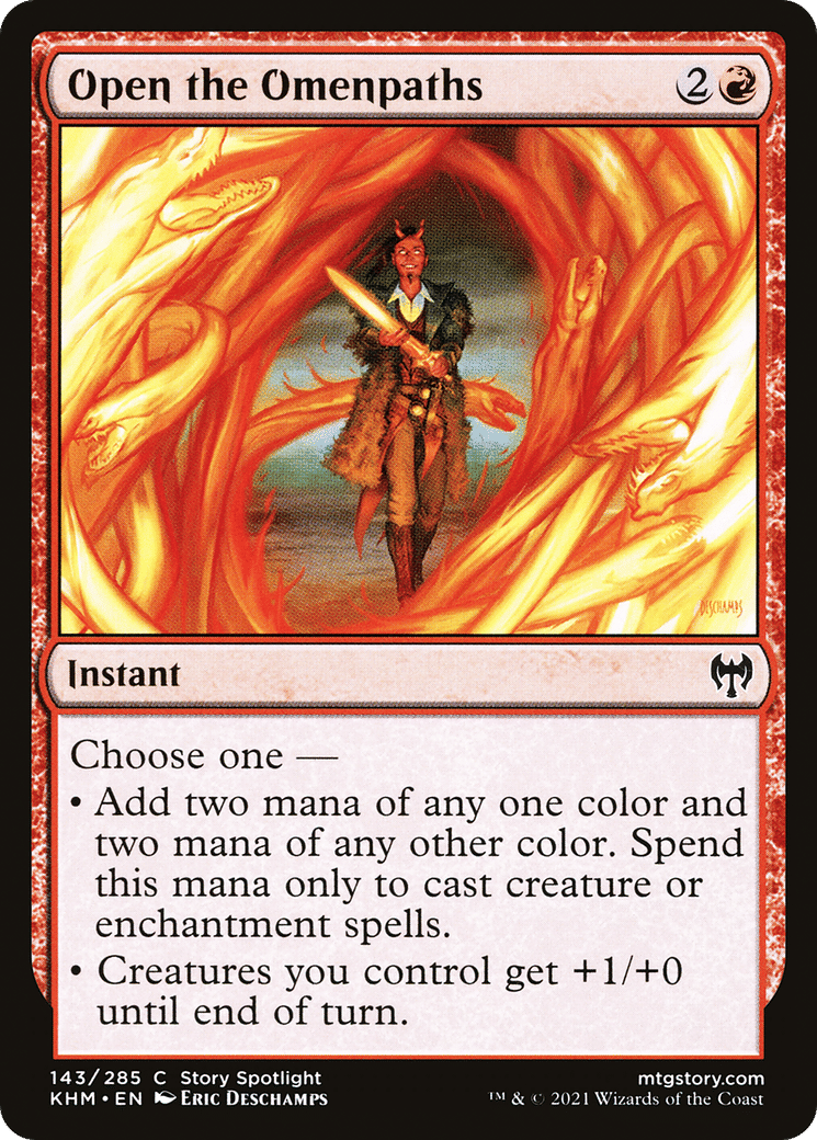 Open the Omenpaths — Kaldheim — Magic: The Gathering