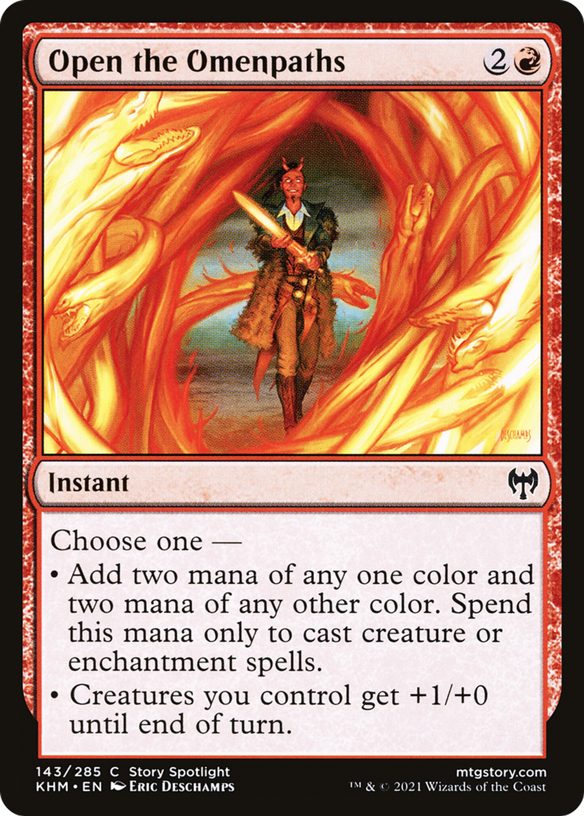 Open the Omenpaths — Kaldheim — Magic: The Gathering
