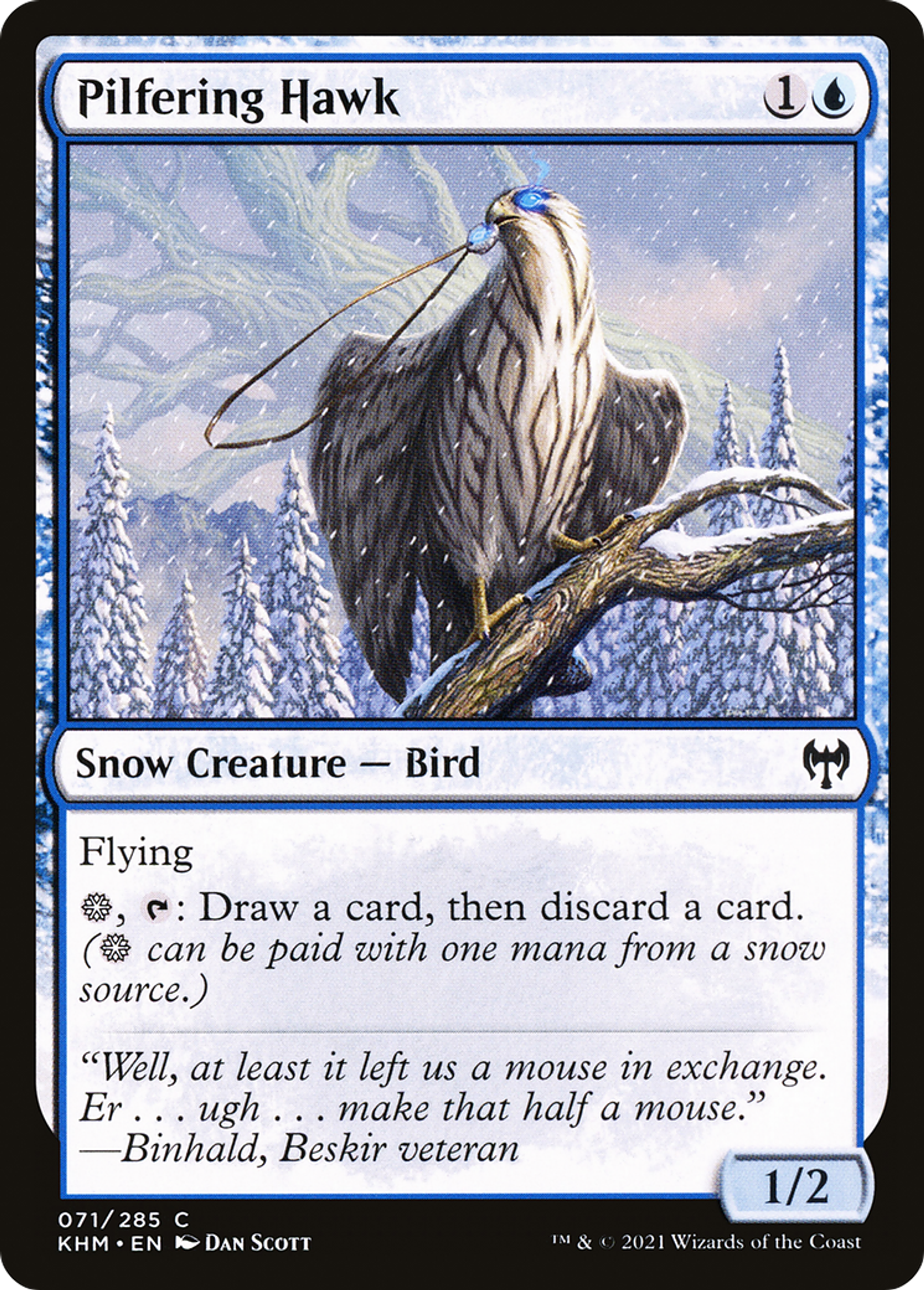 Faucon chapardeur — Kaldheim — Magic: The Gathering