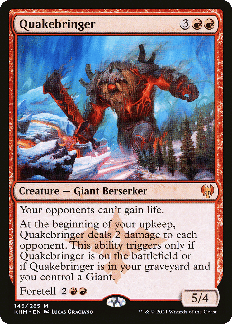 Quakebringer — Kaldheim — Magic: The Gathering