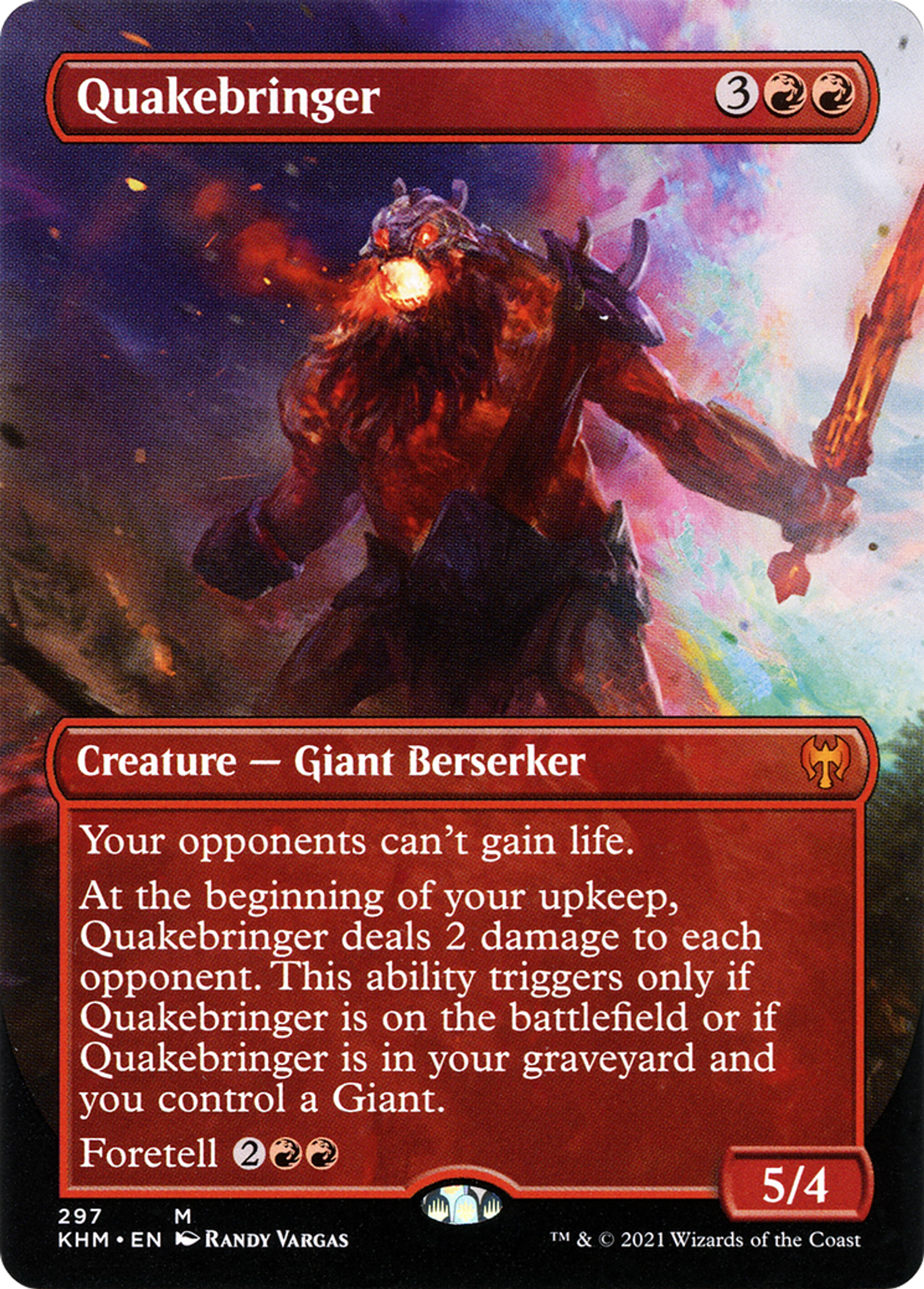 Quakebringer — Kaldheim — Magic: The Gathering