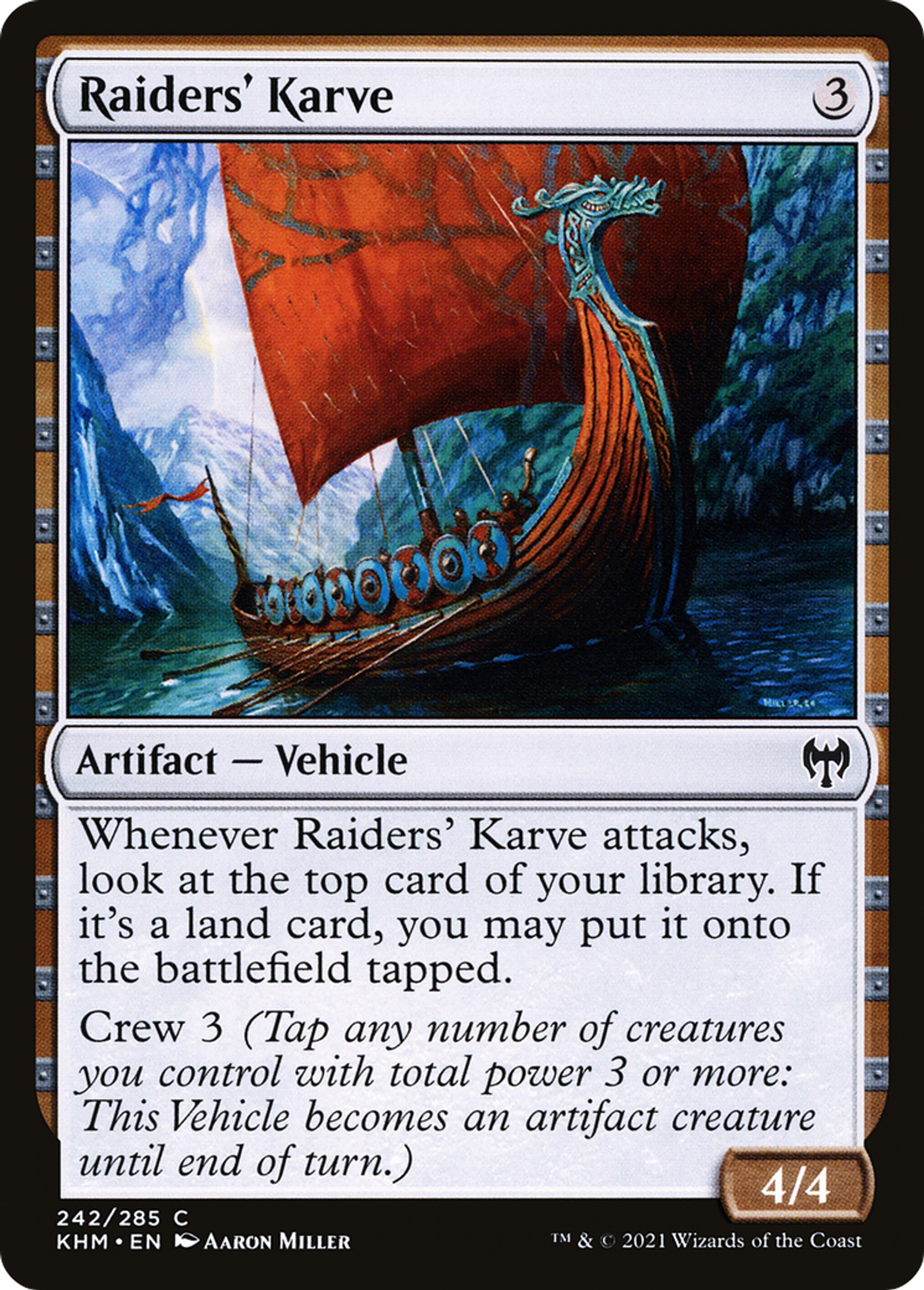 Raiders' Karve — Kaldheim — Magic: The Gathering