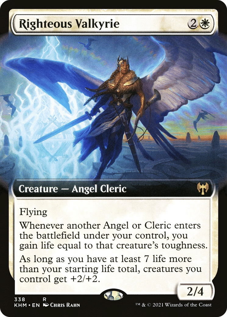 Righteous Valkyrie — Kaldheim — Magic: The Gathering