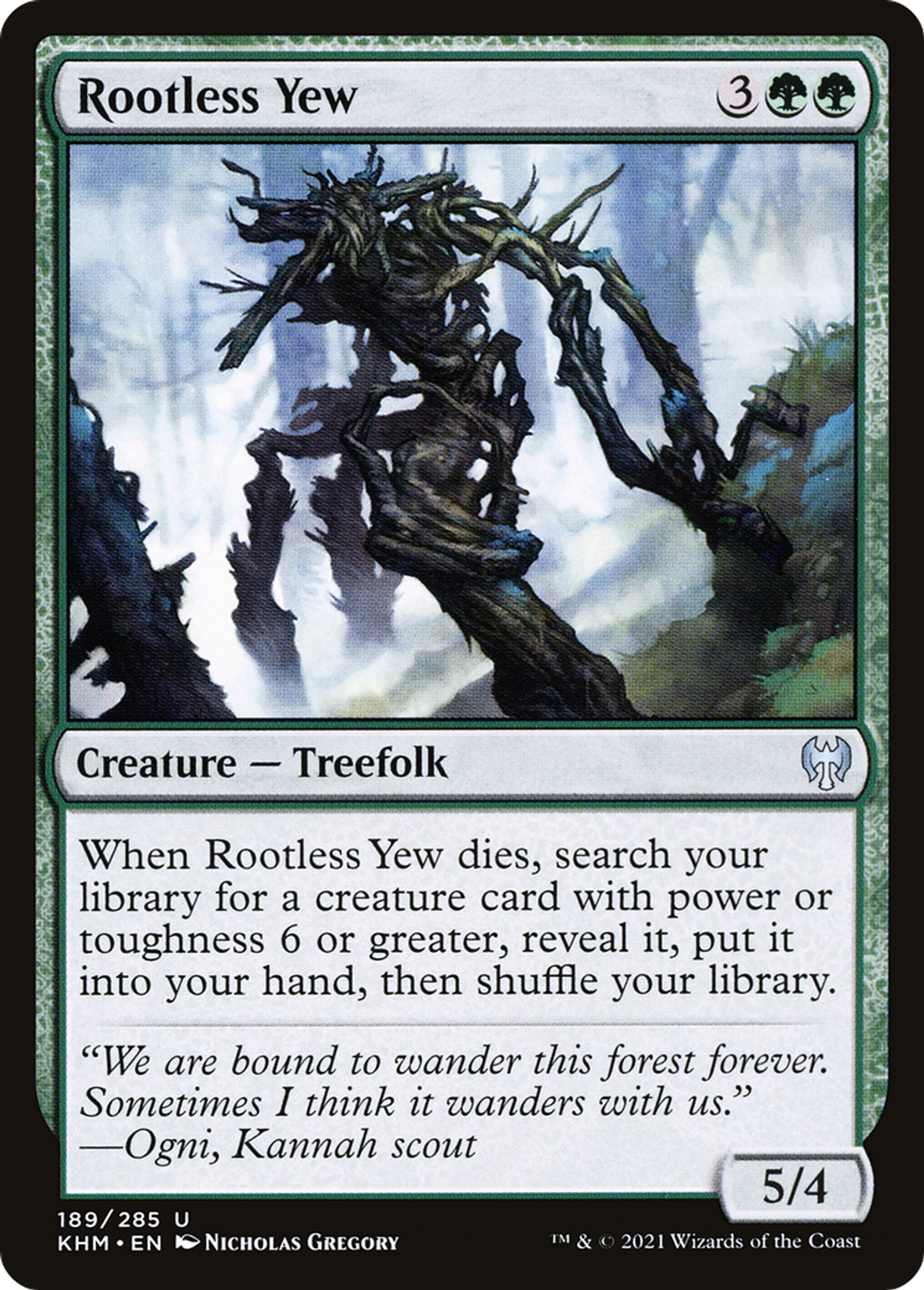If sans racine — Kaldheim — Magic: The Gathering