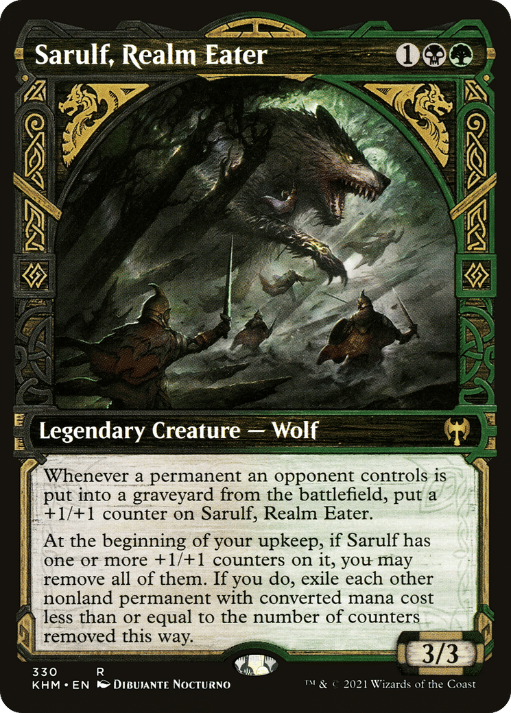 Sarulf, Realm Eater — Kaldheim — Magic: The Gathering