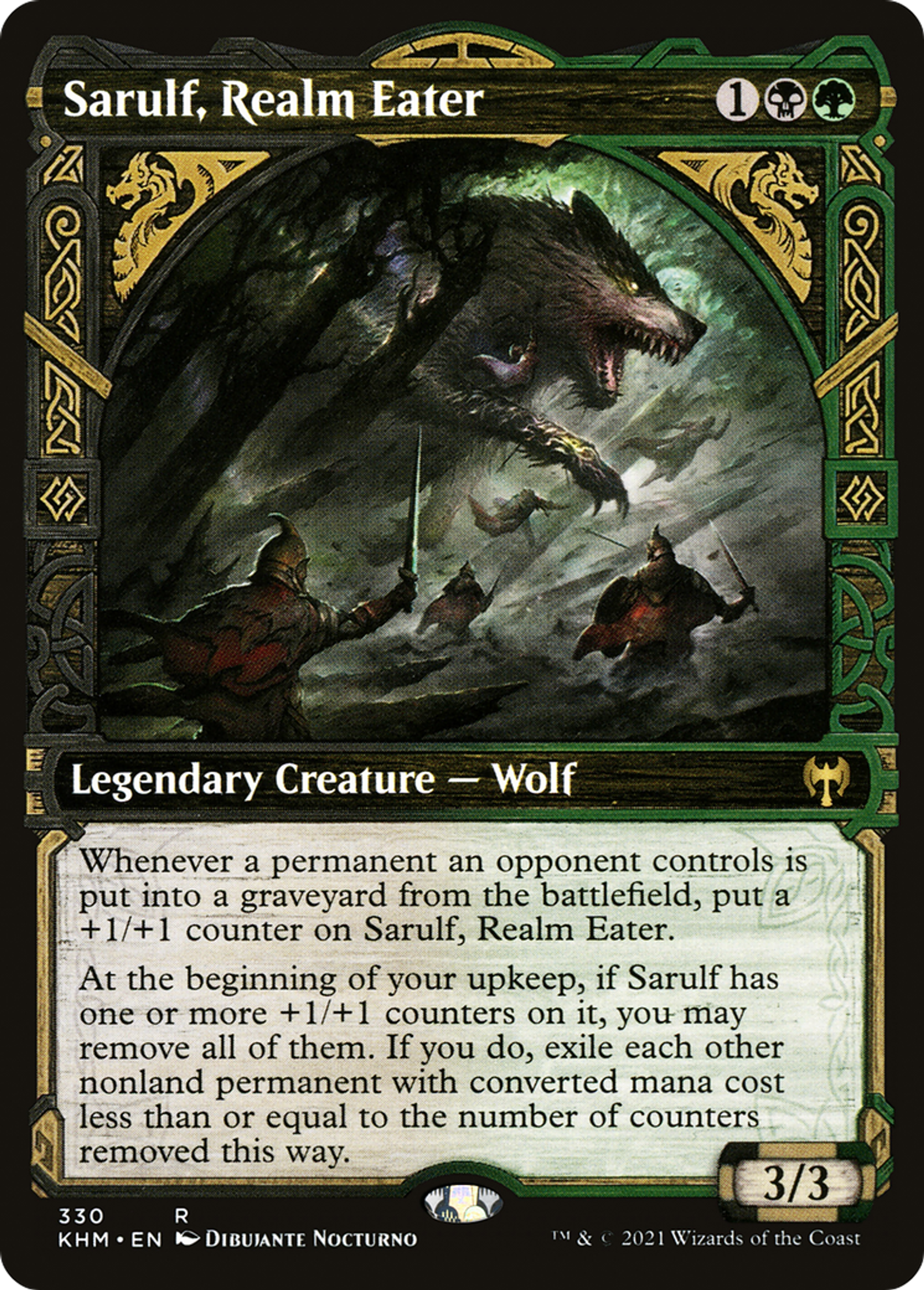 Sarulf, Realm Eater — Kaldheim — Magic: The Gathering