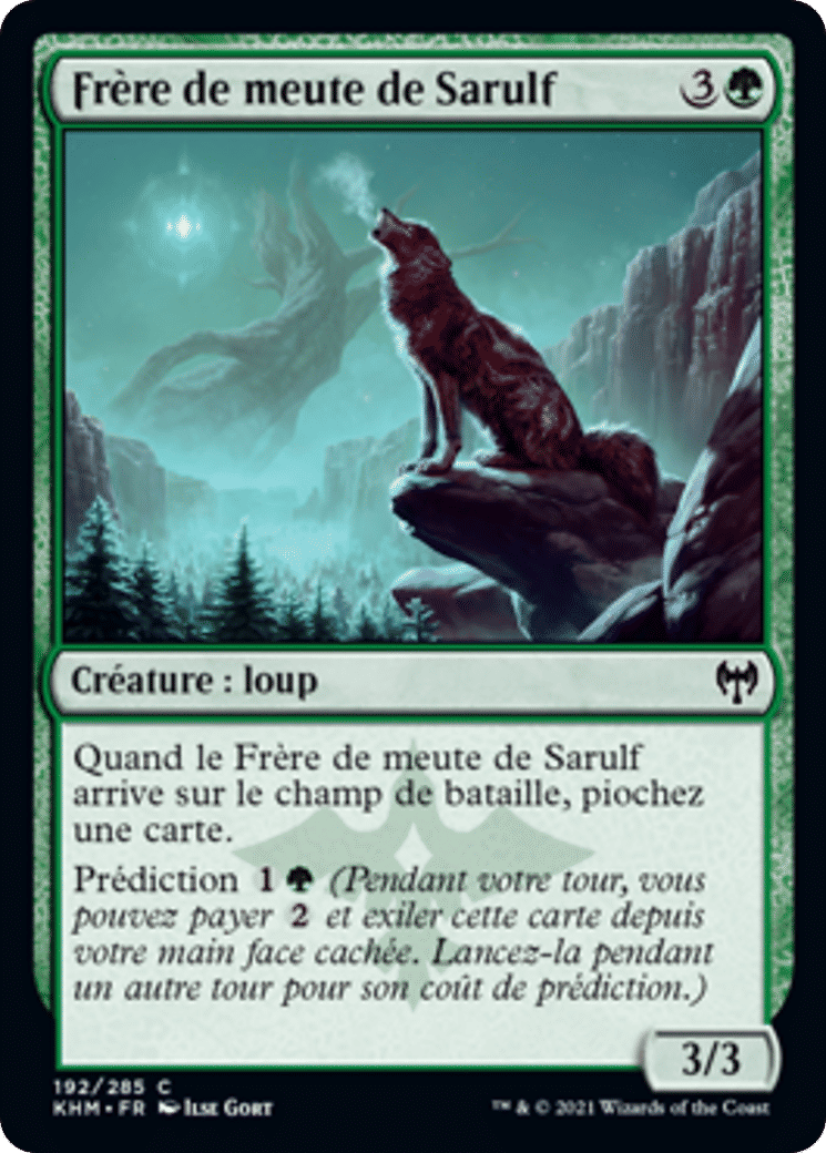 Frère de meute de Sarulf — Kaldheim — Magic: The Gathering
