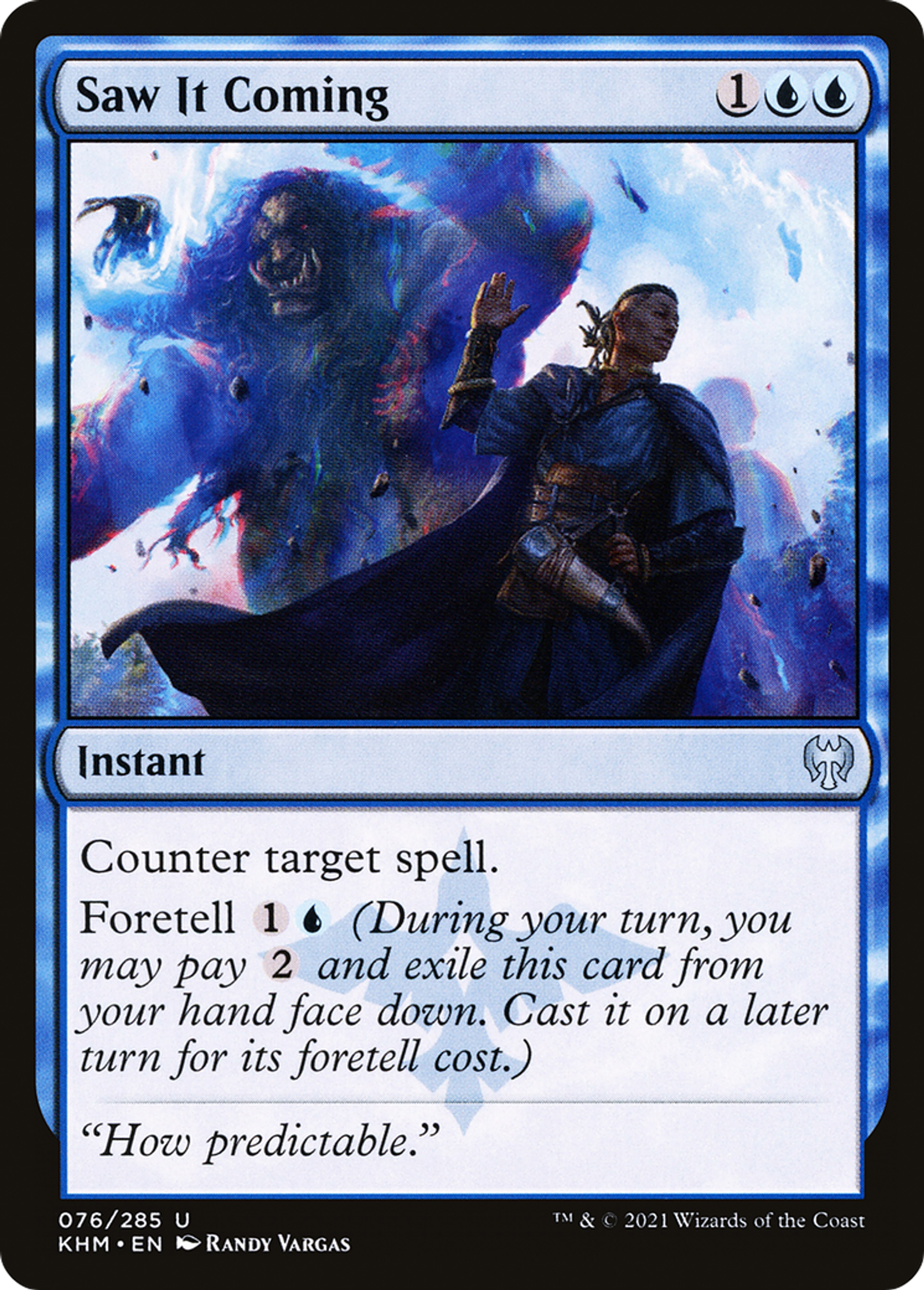 Saw It Coming — Kaldheim — Magic: The Gathering