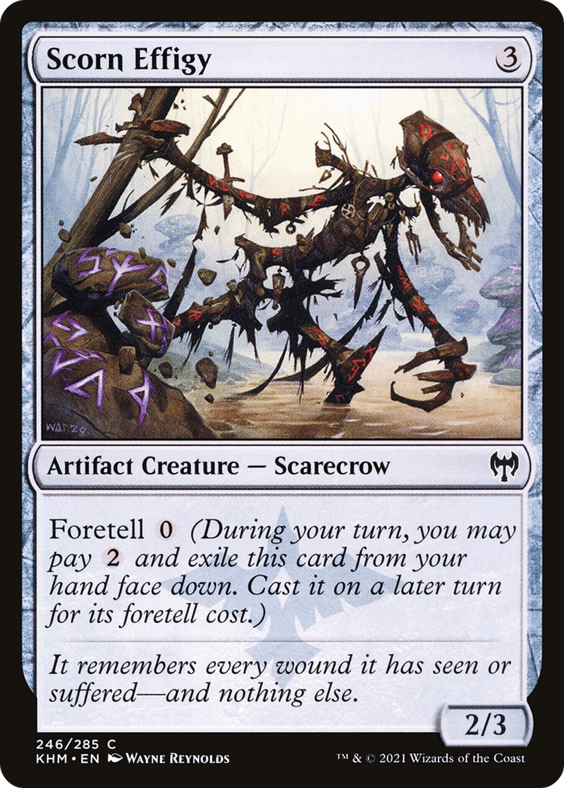 Scorn Effigy — Kaldheim — Magic: The Gathering