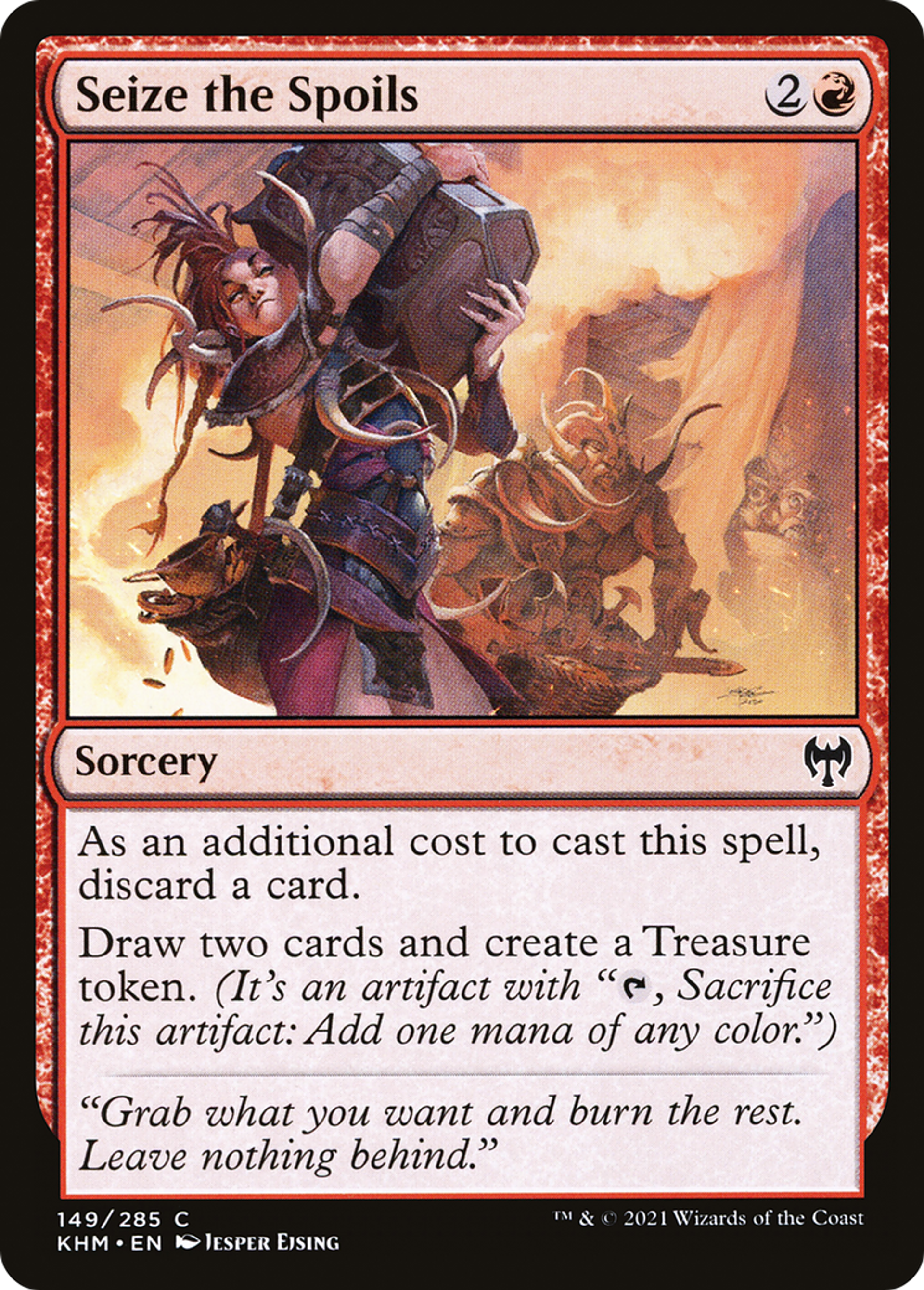 Seize the Spoils — Kaldheim — Magic: The Gathering
