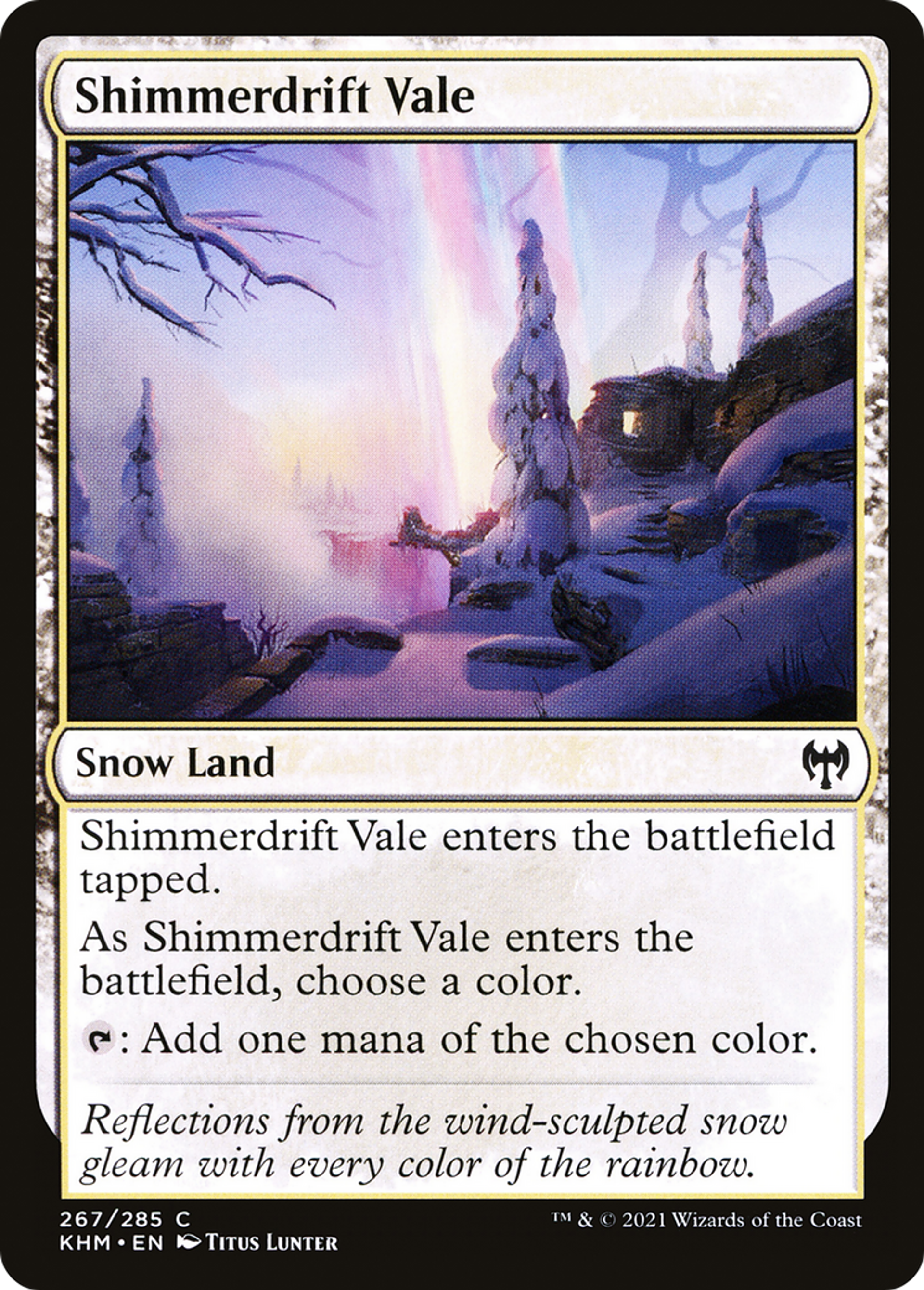 Shimmerdrift Vale — Kaldheim — Magic: The Gathering