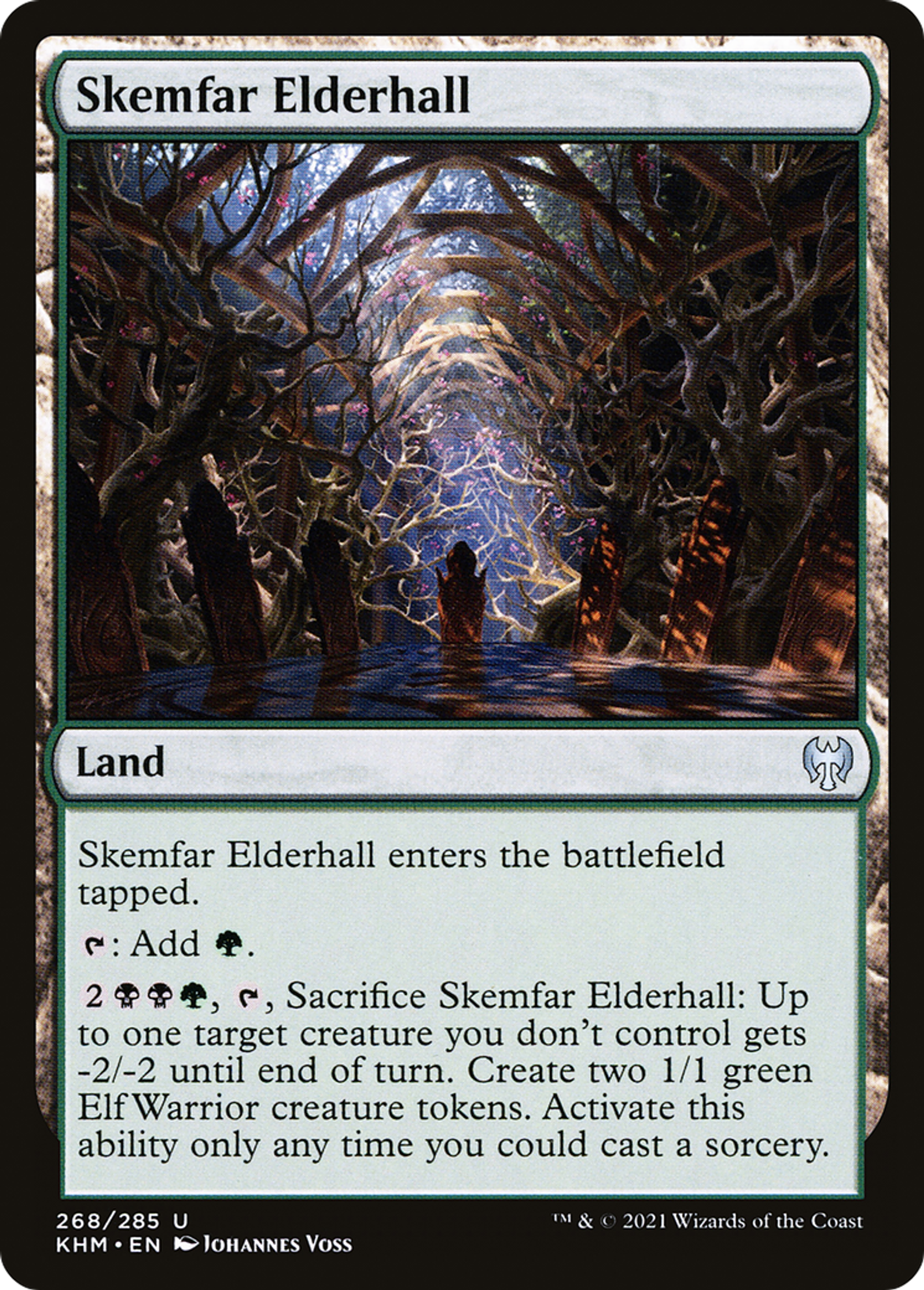 Halle-ancêtre de Skemfar — Kaldheim — Magic: The Gathering