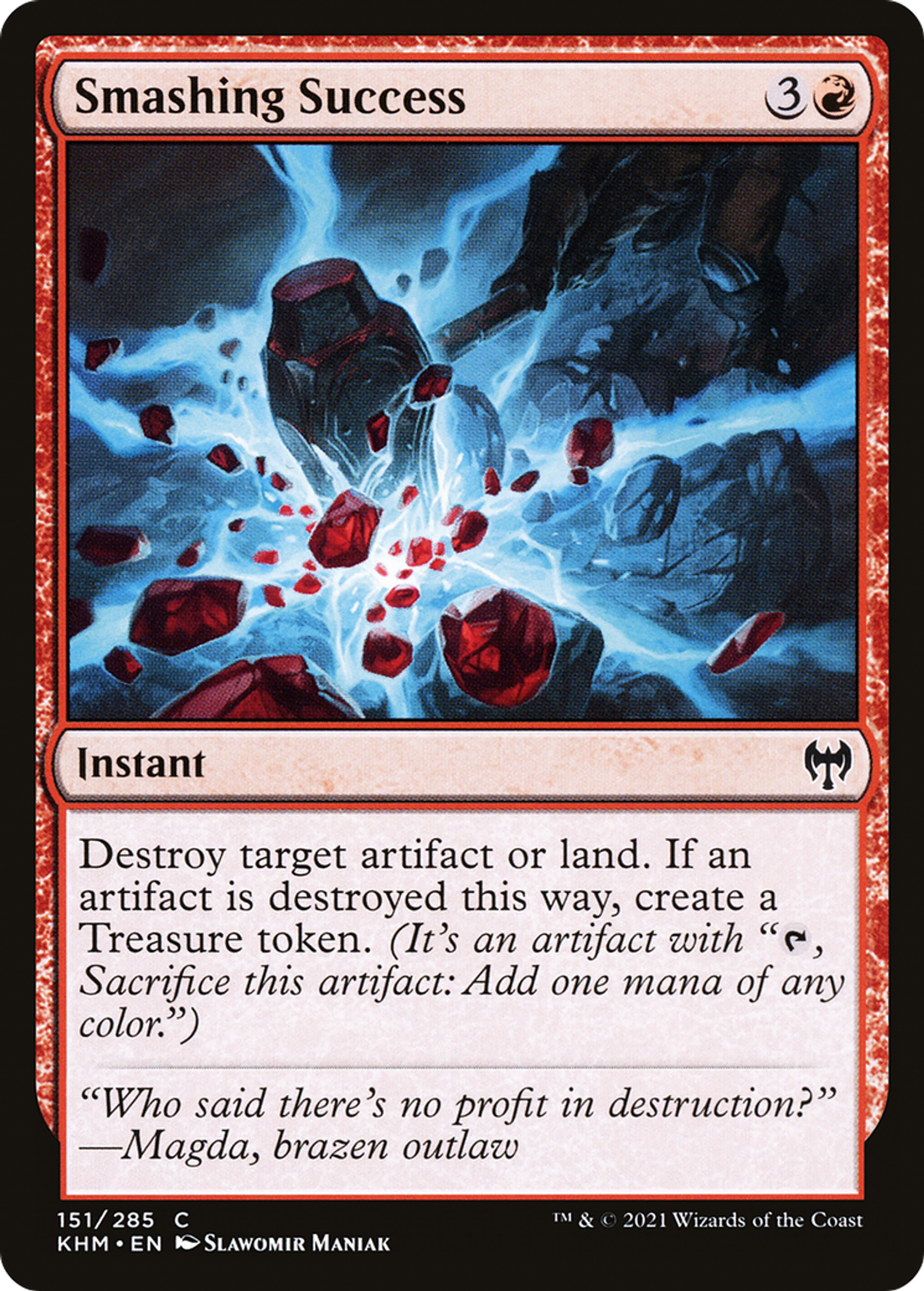 Smashing Success — Kaldheim — Magic: The Gathering