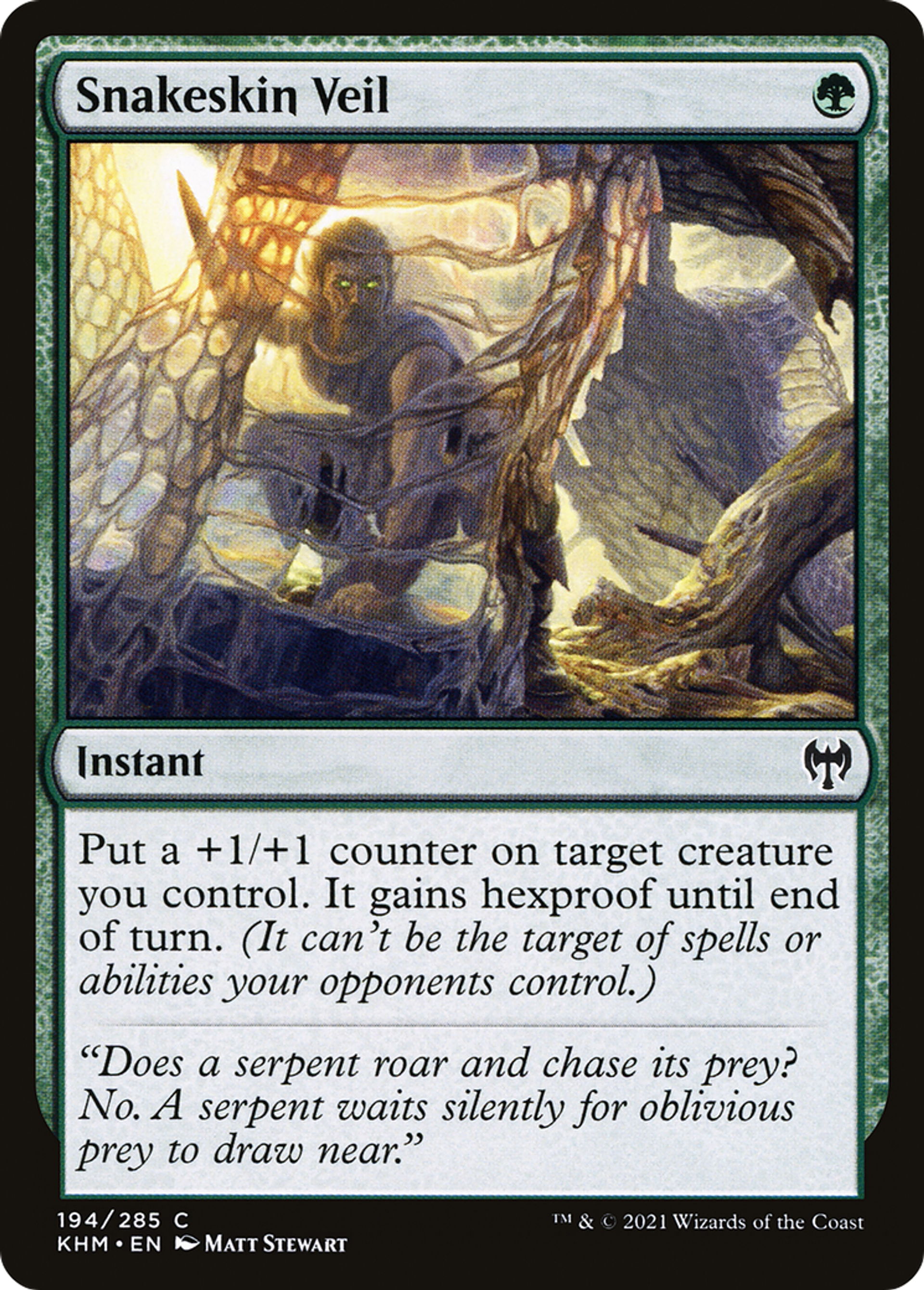 Snakeskin Veil — Kaldheim — Magic: The Gathering