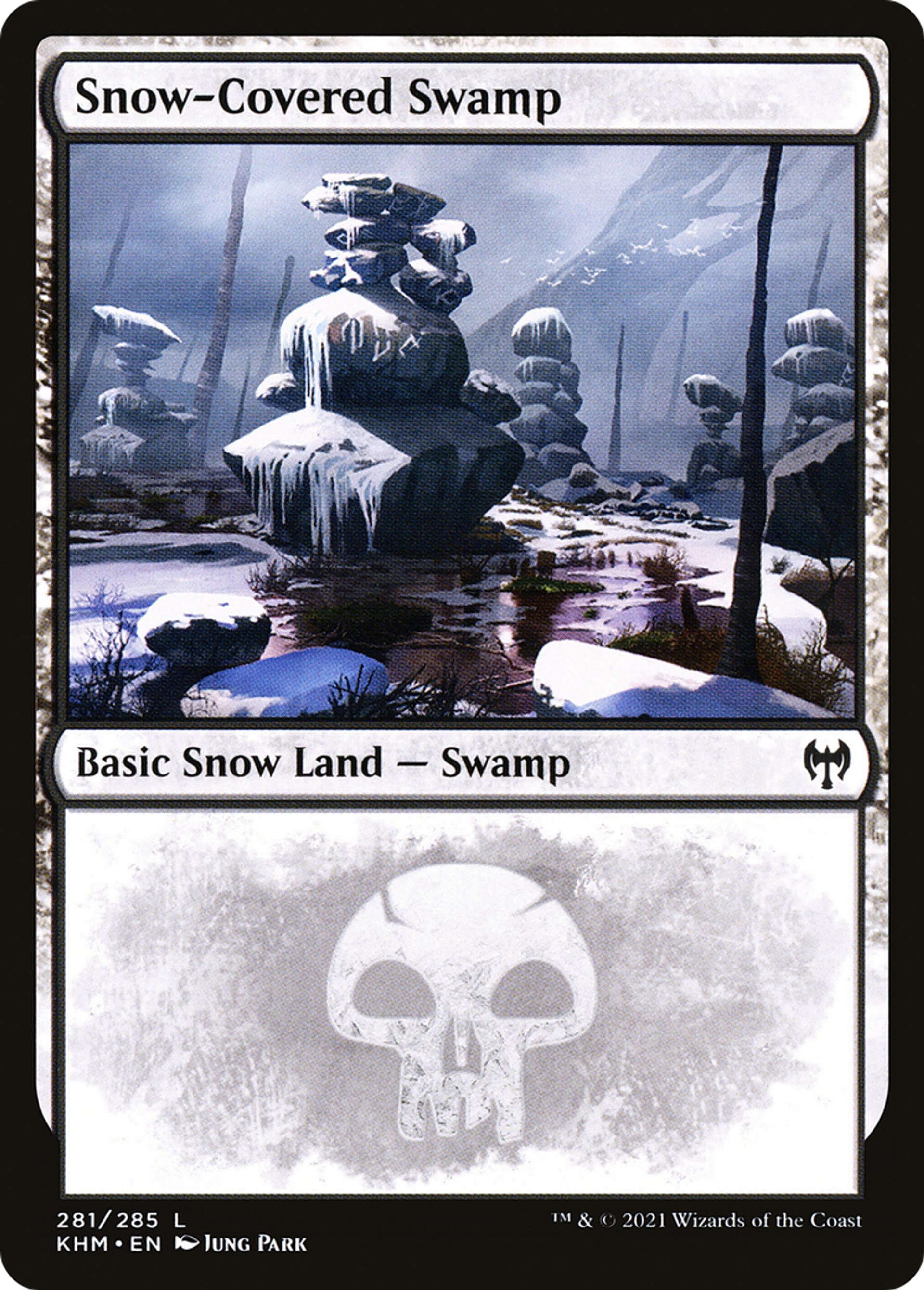 Snow-Covered Swamp — Kaldheim — Magic: The Gathering