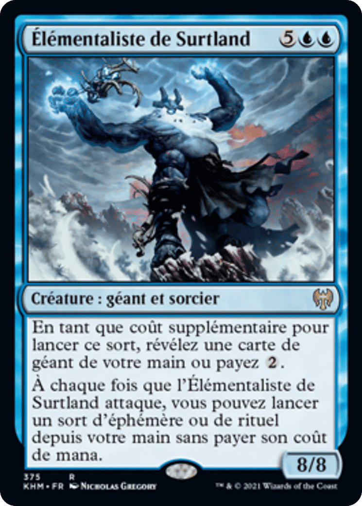 Élémentaliste de Surtland — Kaldheim — Magic: The Gathering