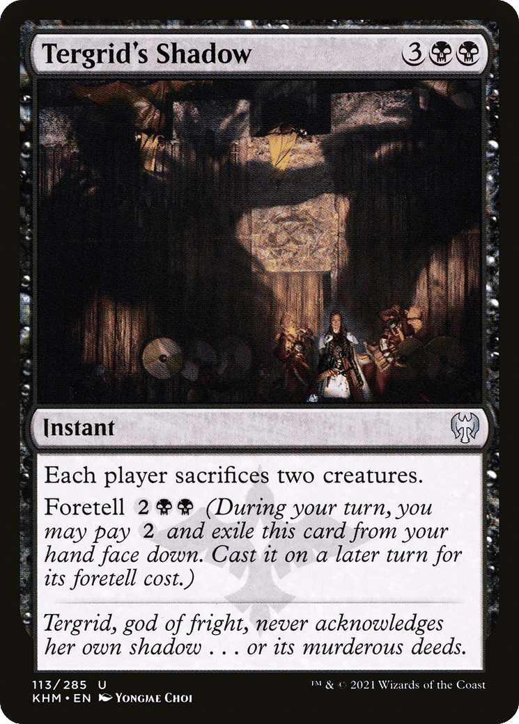 Tergrid's Shadow — Kaldheim — Magic: The Gathering