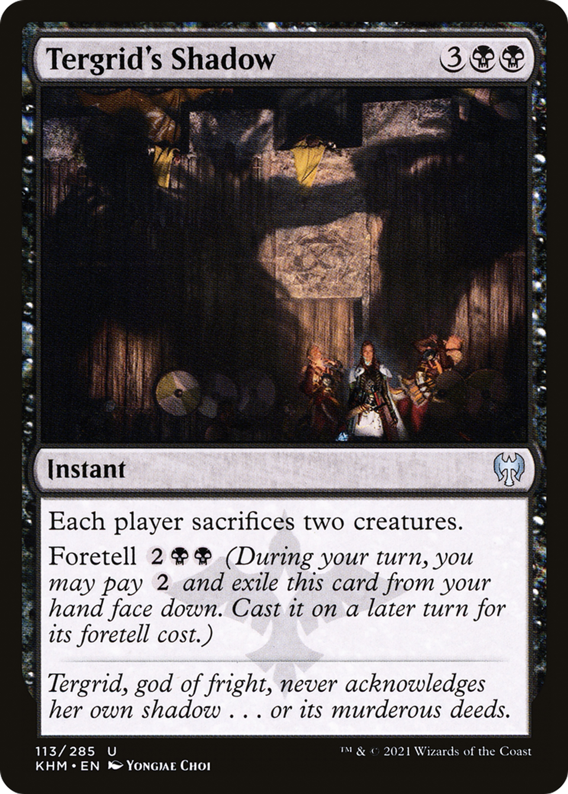 Tergrid's Shadow — Kaldheim — Magic: The Gathering