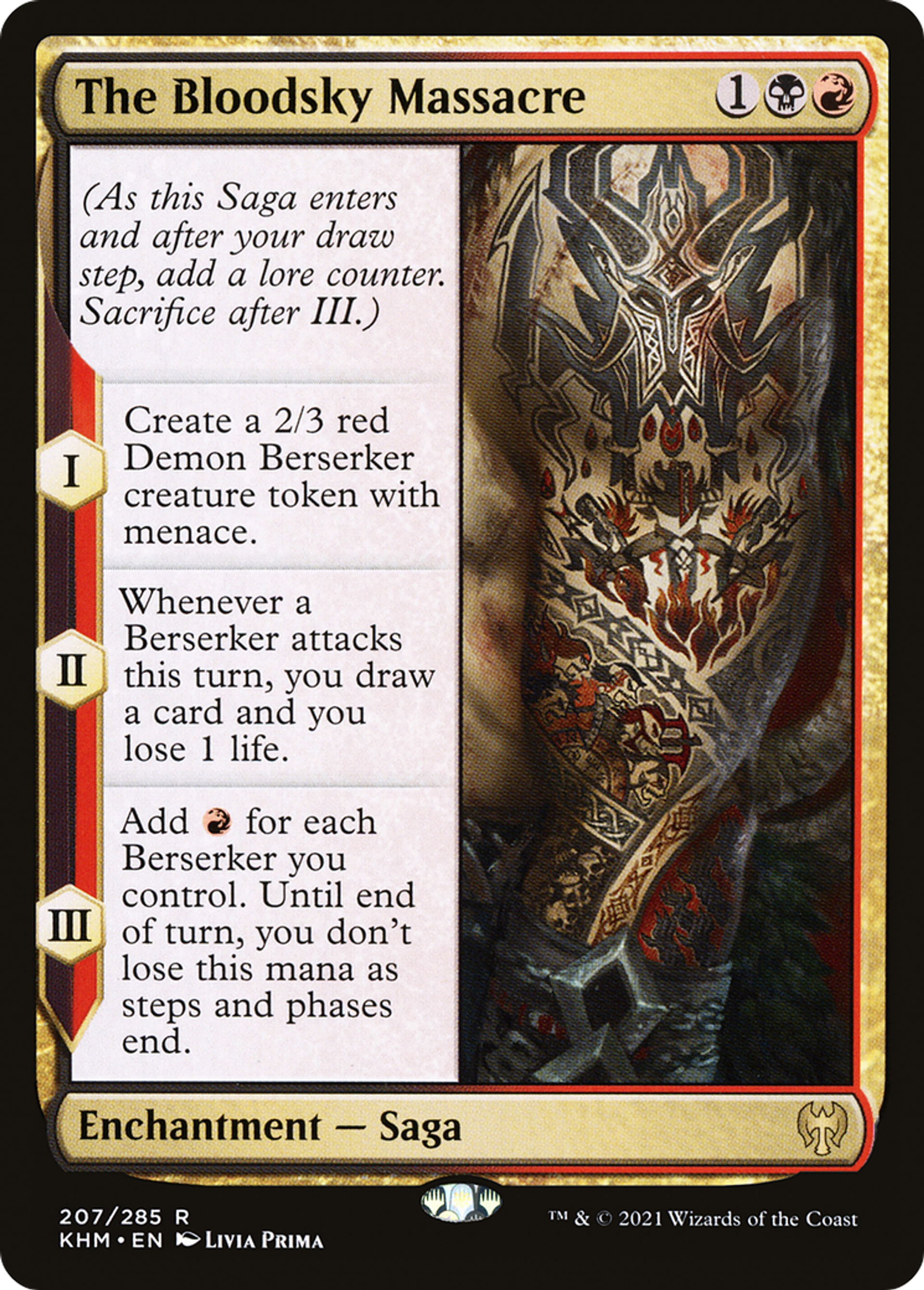The Bloodsky Massacre — Kaldheim — Magic: The Gathering