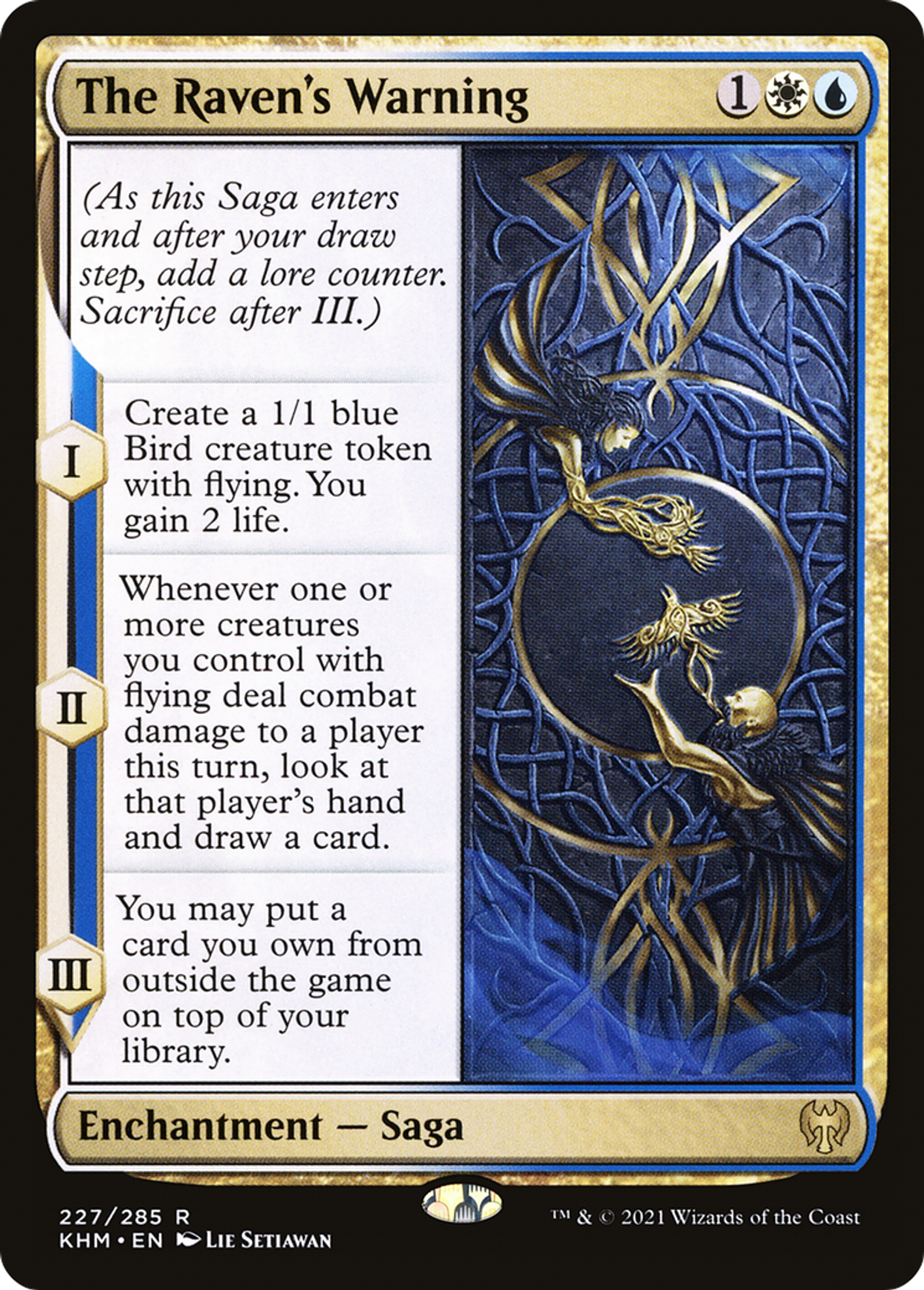 The Raven's Warning — Kaldheim — Magic: The Gathering