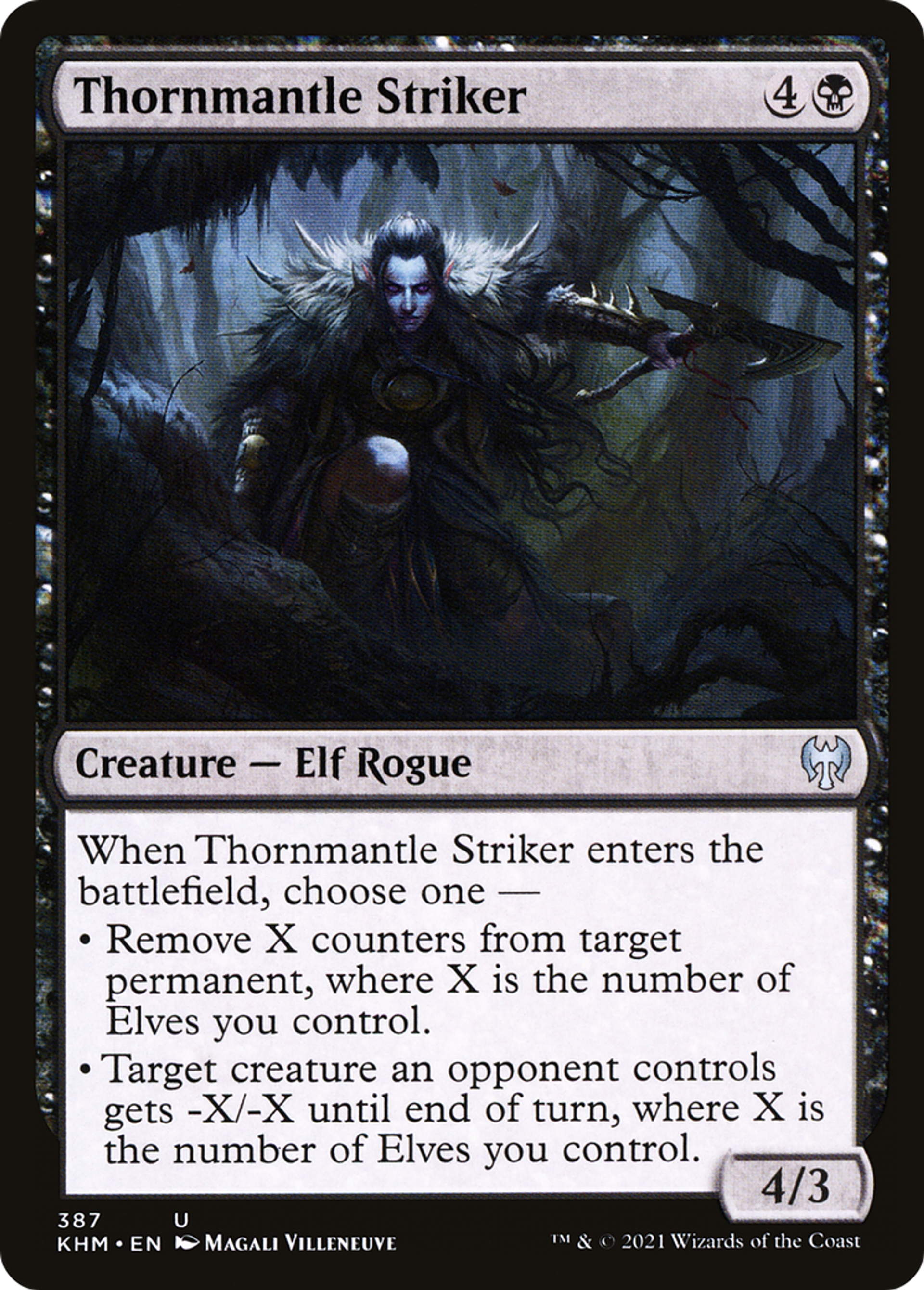 Thornmantle Striker — Kaldheim — Magic: The Gathering