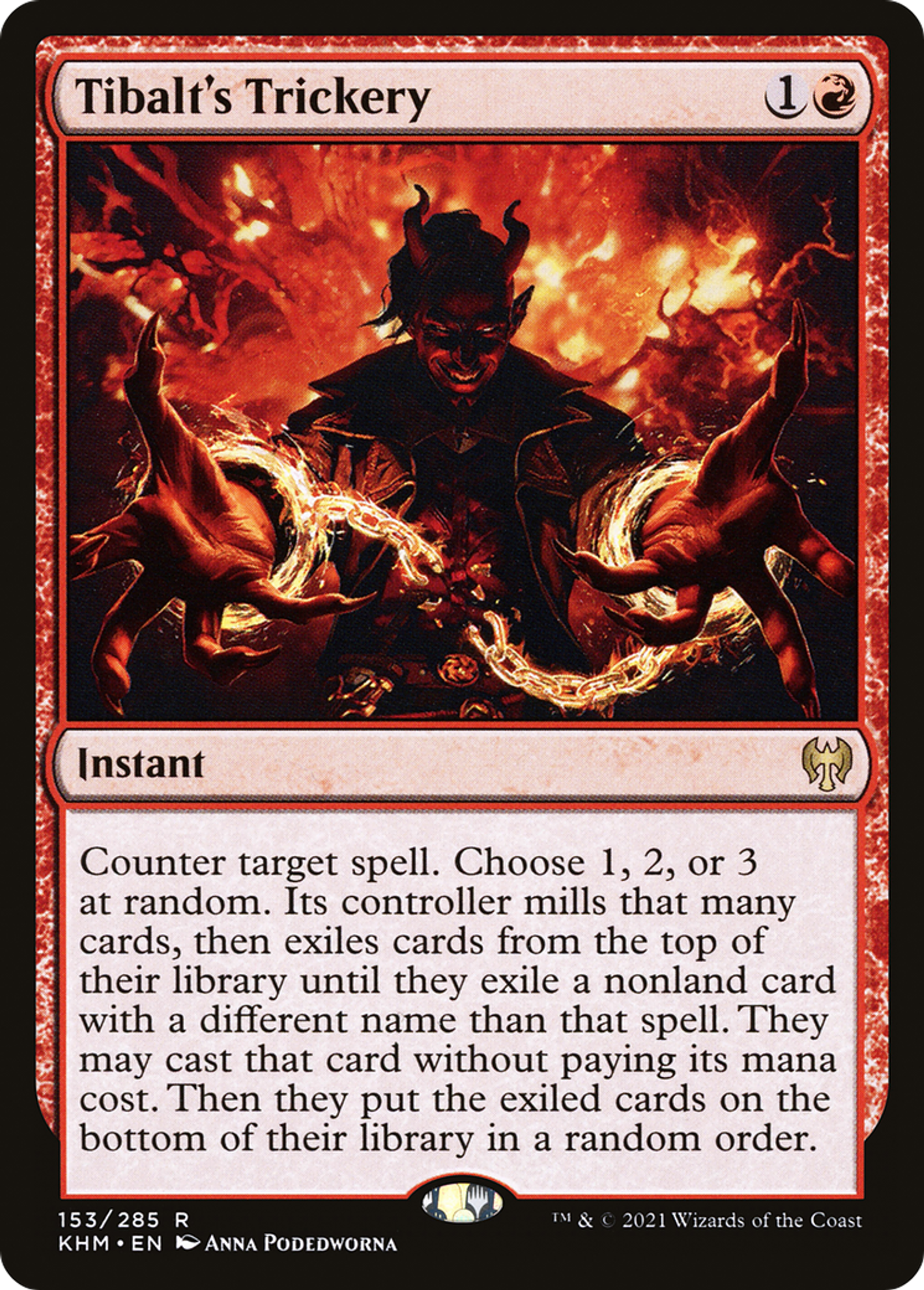 Tromperie selon Tibalt — Kaldheim — Magic: The Gathering