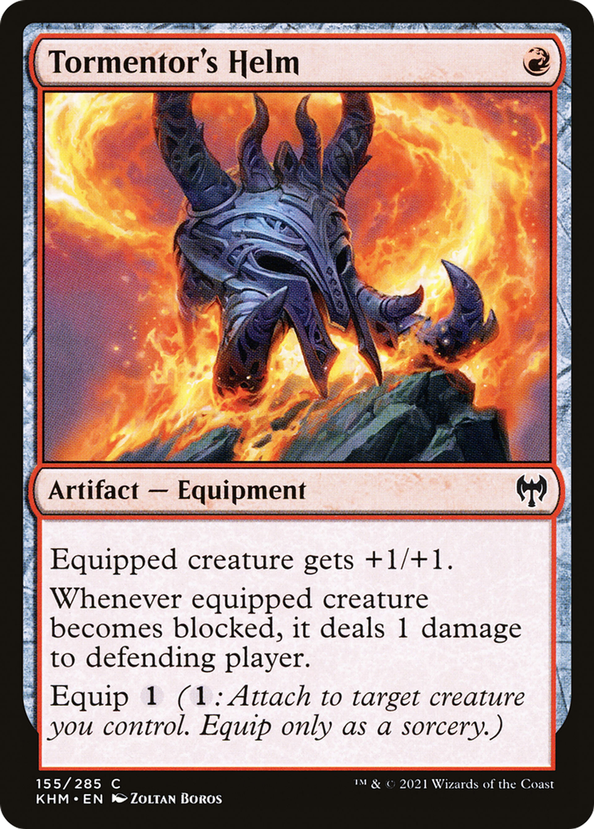 Tormentor's Helm — Kaldheim — Magic: The Gathering