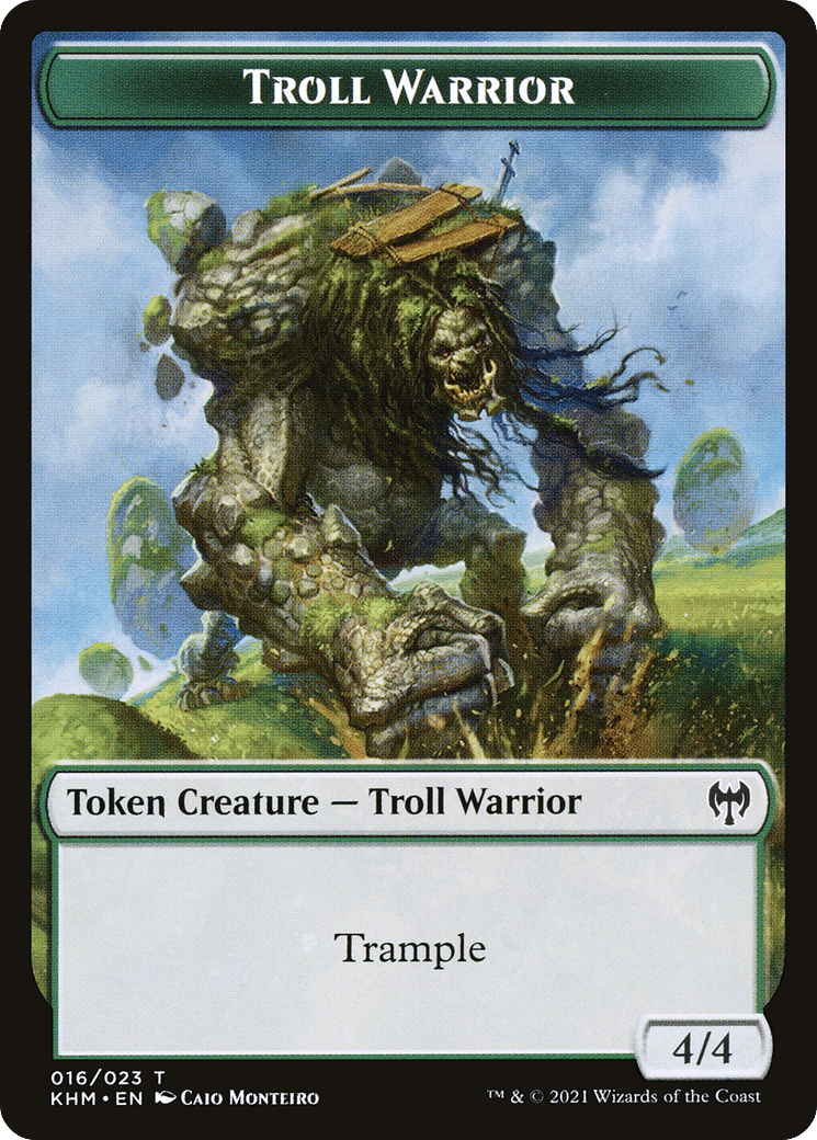 Troll Warrior — Kaldheim — Magic: The Gathering