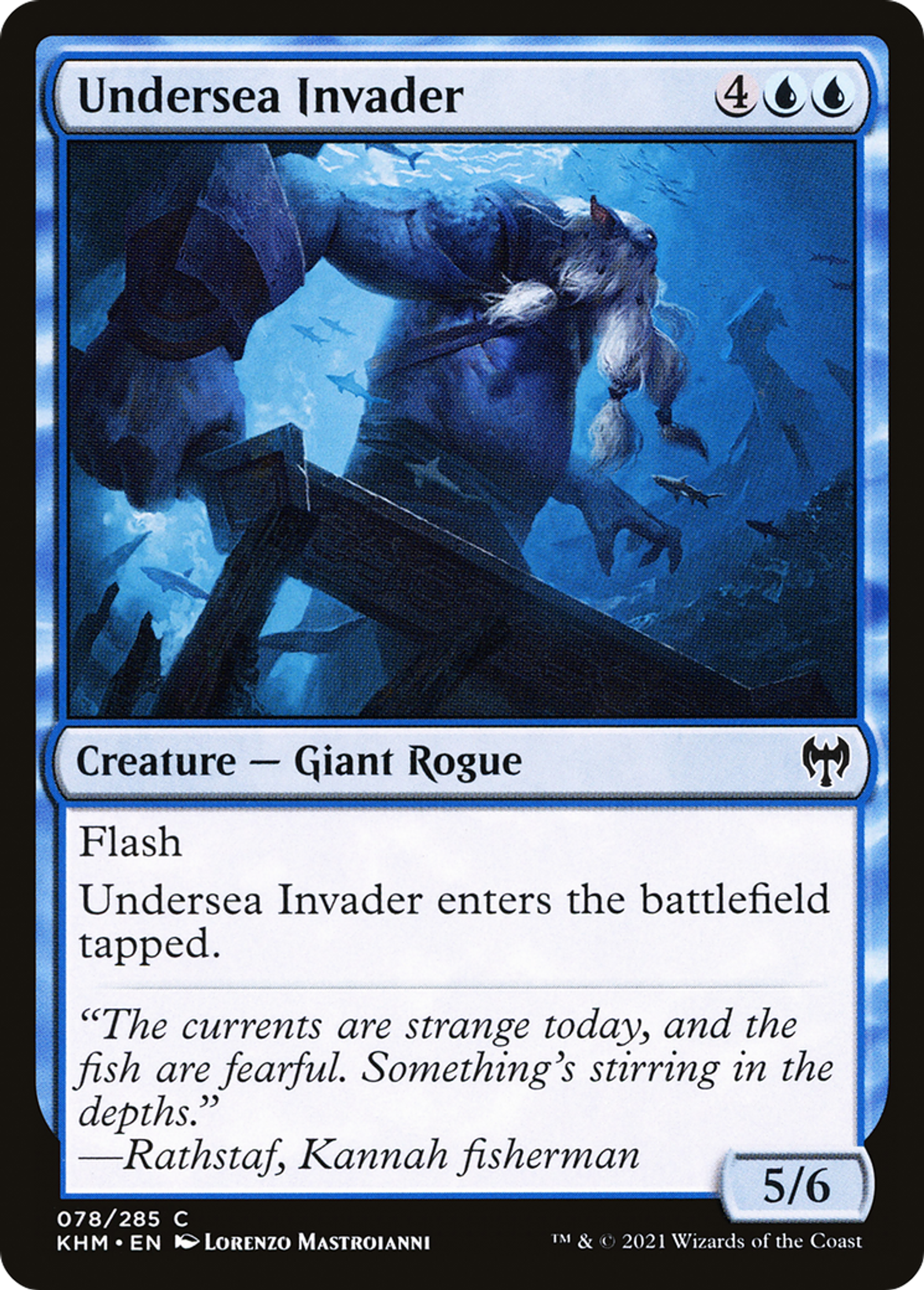 Undersea Invader — Kaldheim — Magic: The Gathering