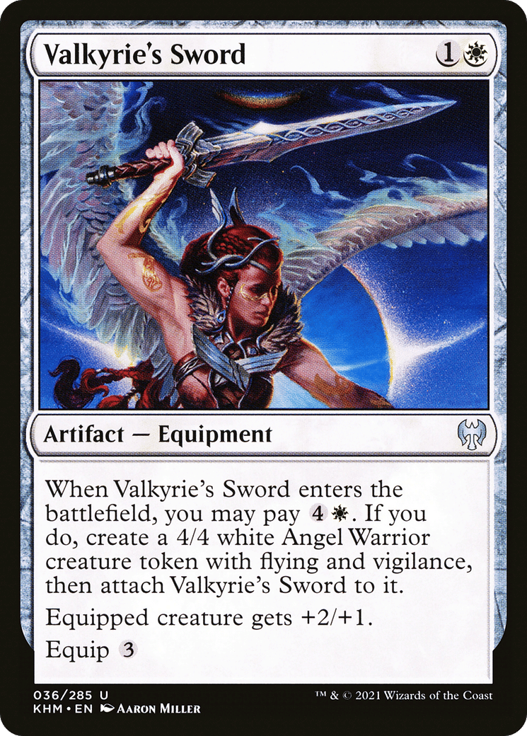 Valkyrie's Sword — Kaldheim — Magic: The Gathering