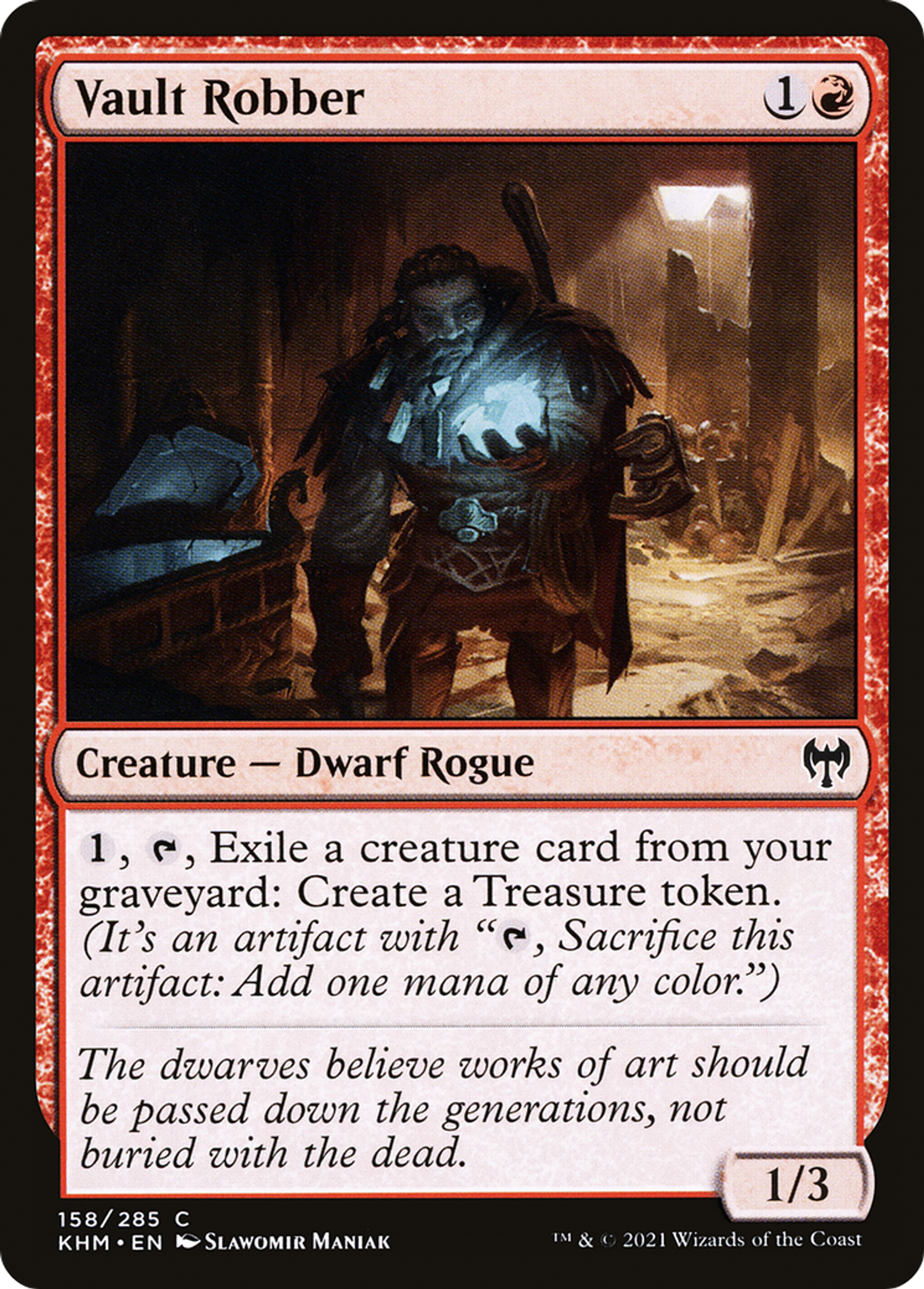 Vault Robber — Kaldheim — Magic: The Gathering