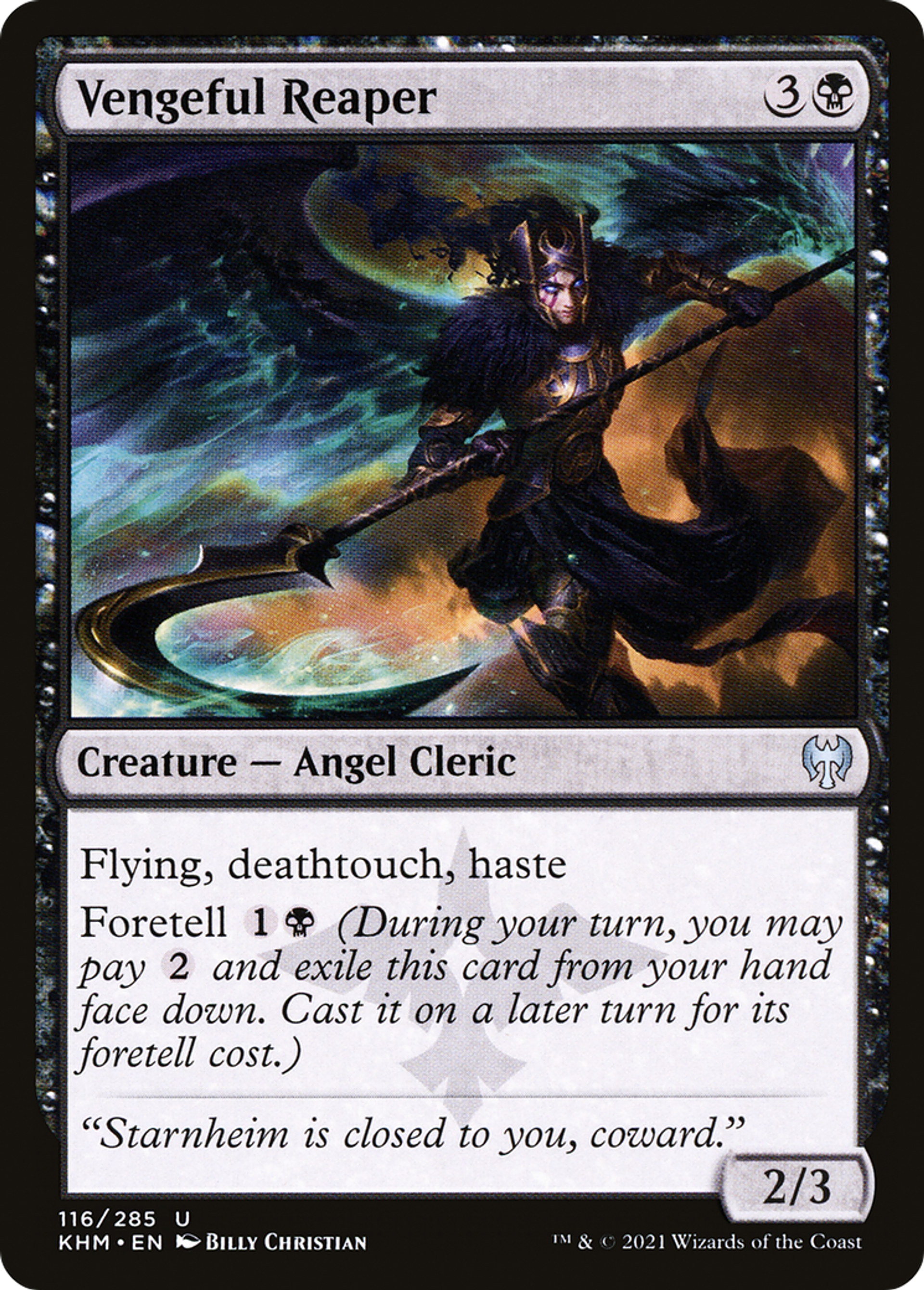 Vengeful Reaper — Kaldheim — Magic: The Gathering