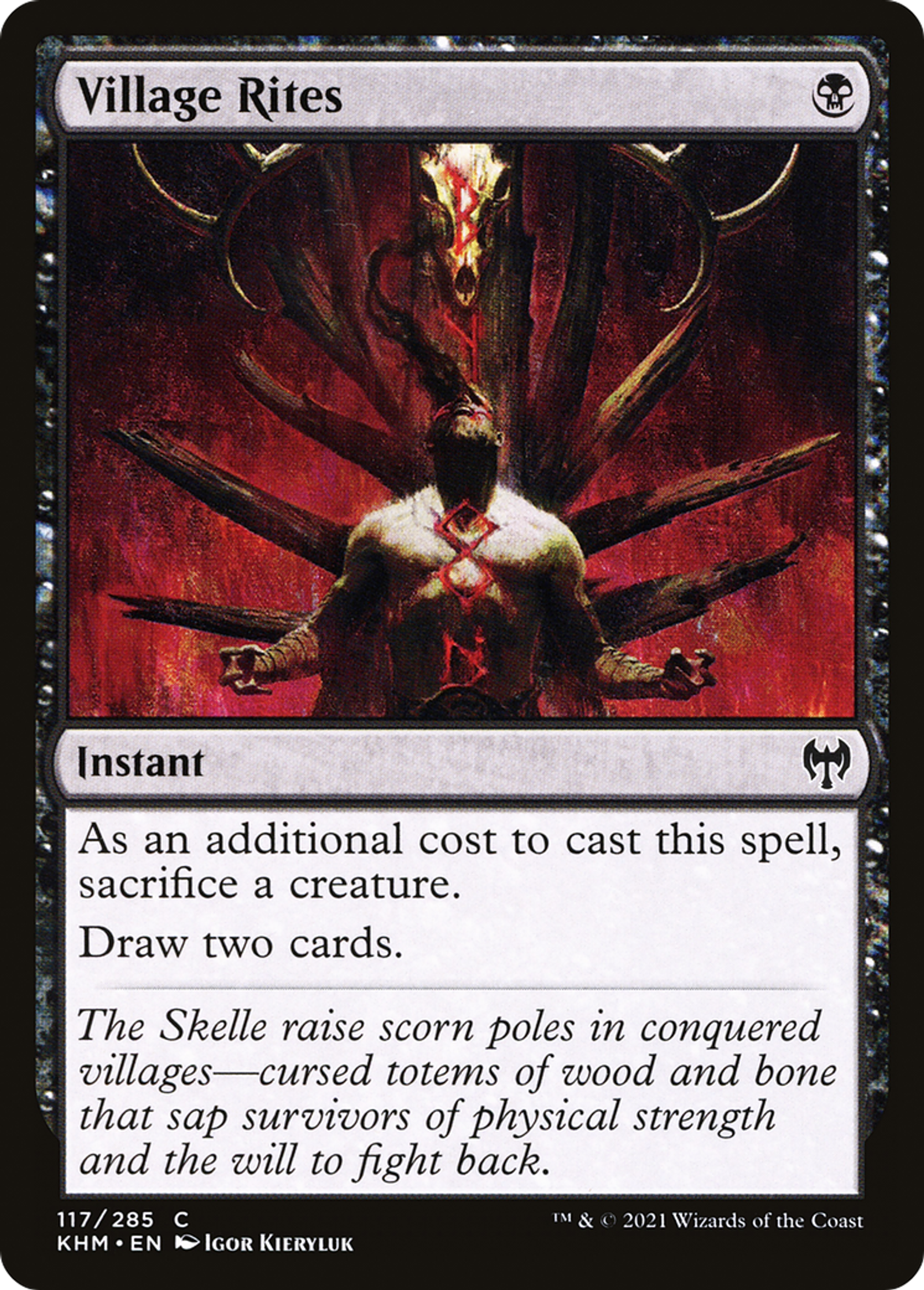 Village Rites — Kaldheim — Magic: The Gathering