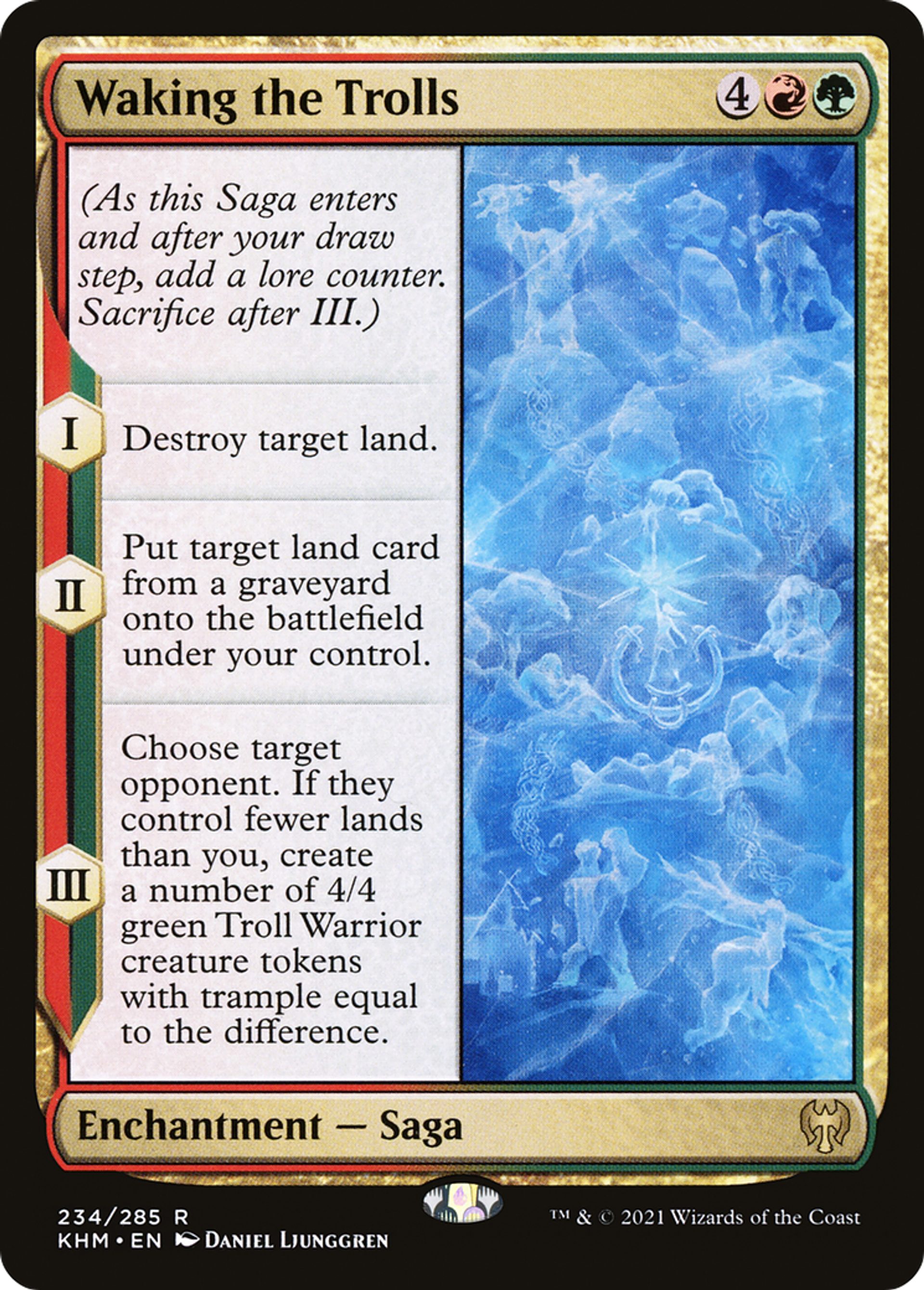 Éveil des trolls — Kaldheim — Magic: The Gathering