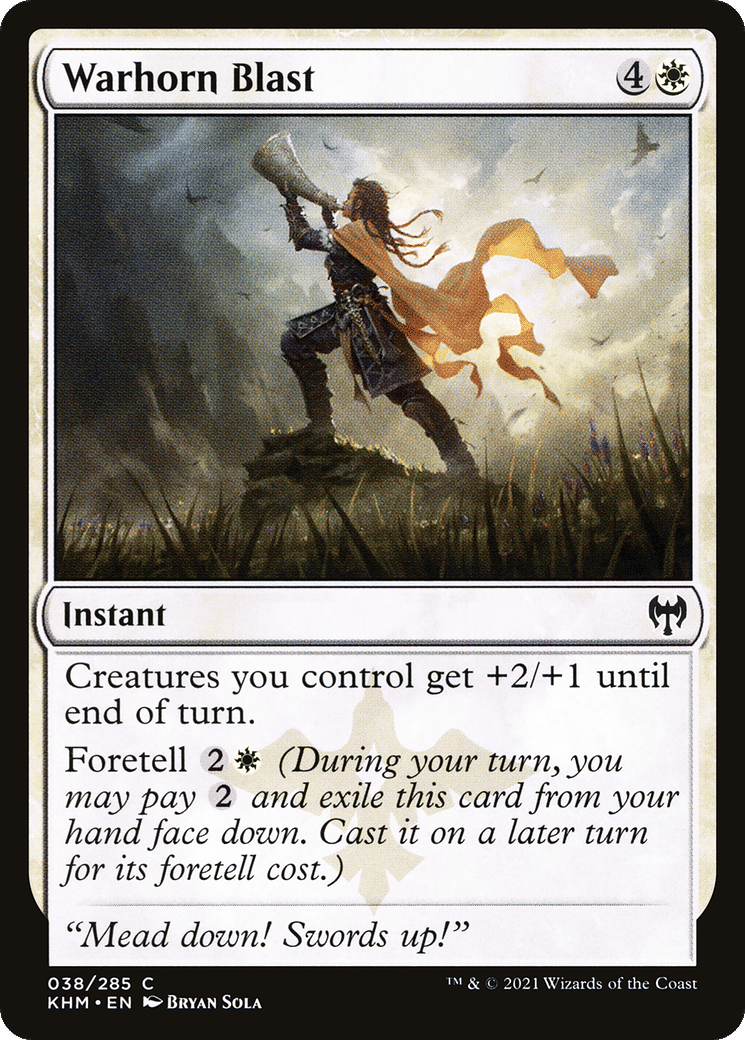 Warhorn Blast — Kaldheim — Magic: The Gathering