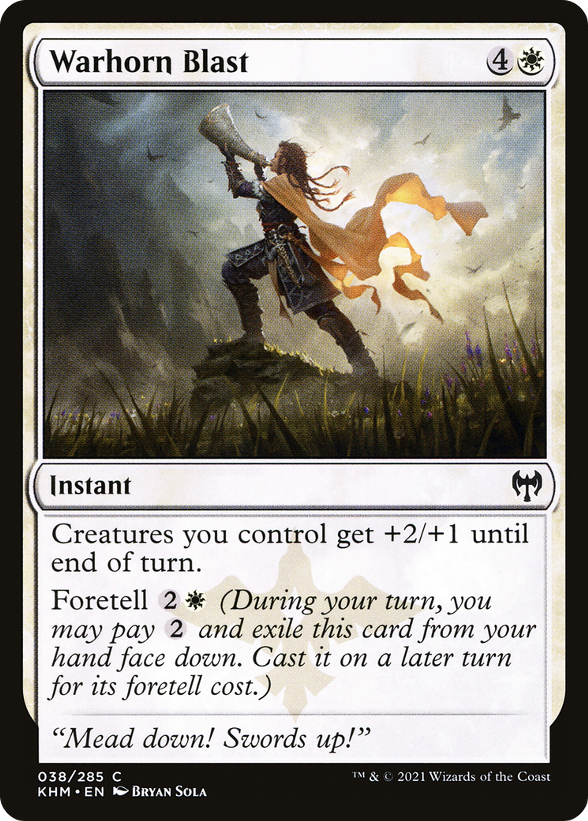 Warhorn Blast — Kaldheim — Magic: The Gathering