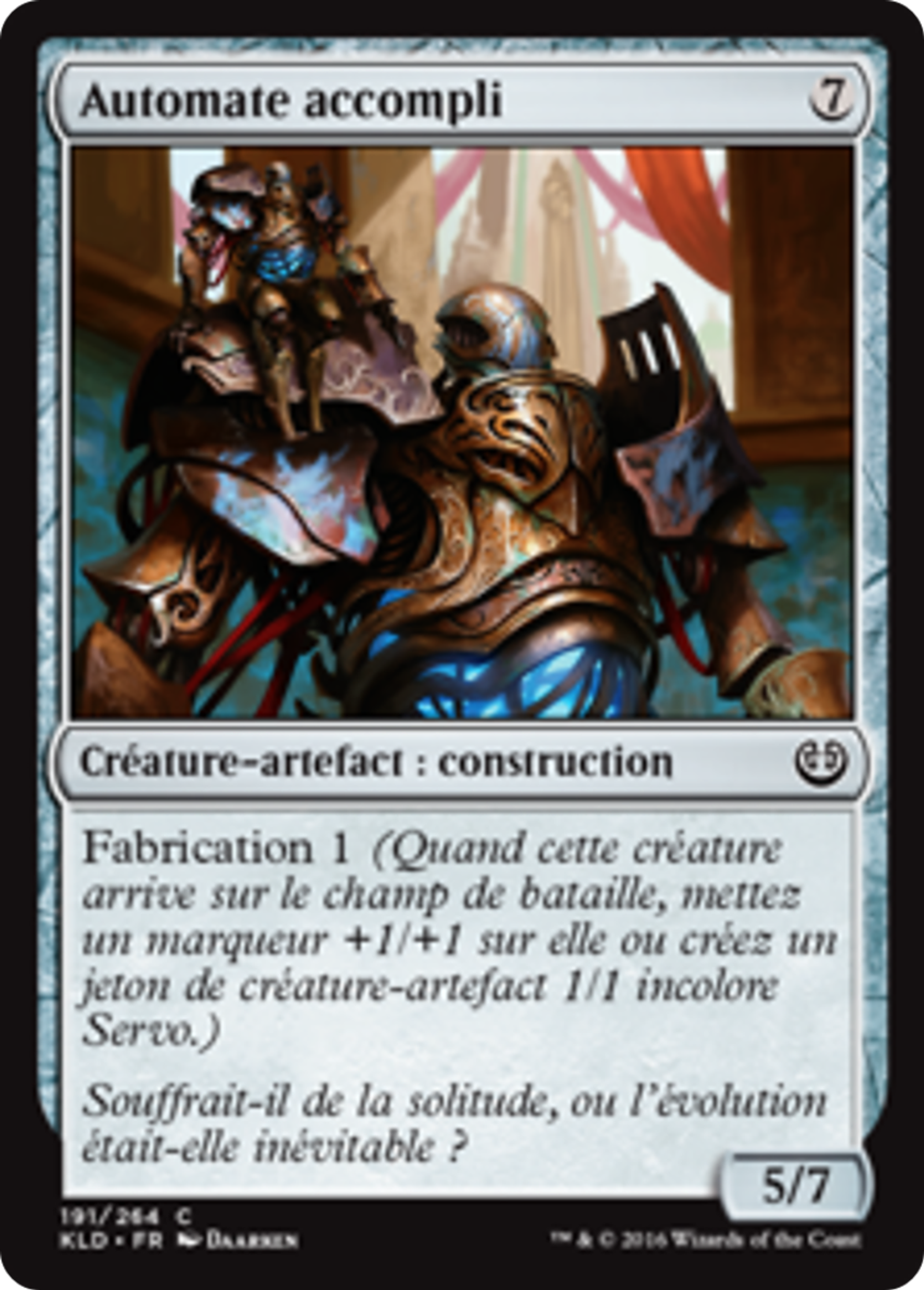 Automate accompli — Kaladesh — Magic: The Gathering