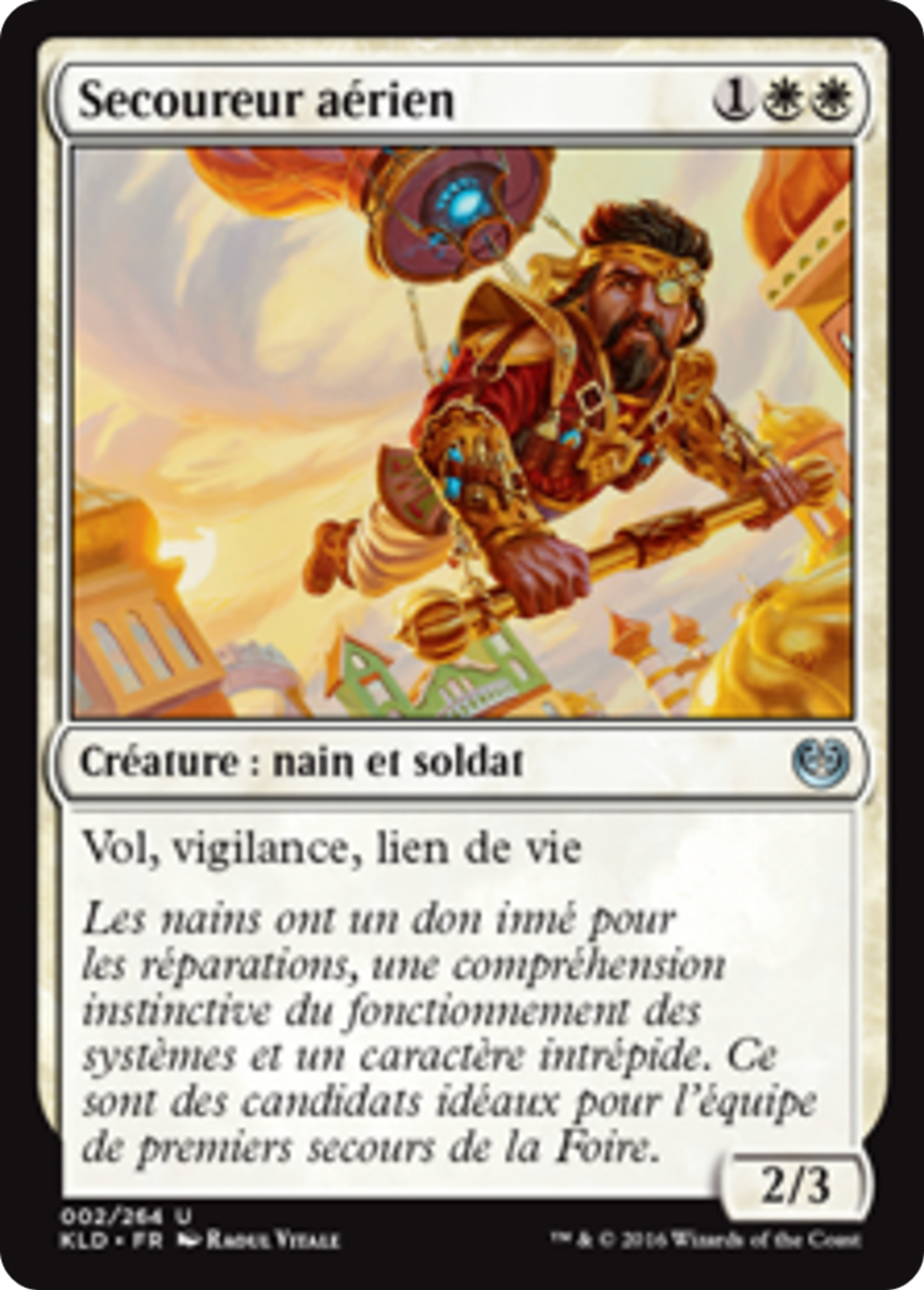 Secoureur aérien — Kaladesh — Magic: The Gathering